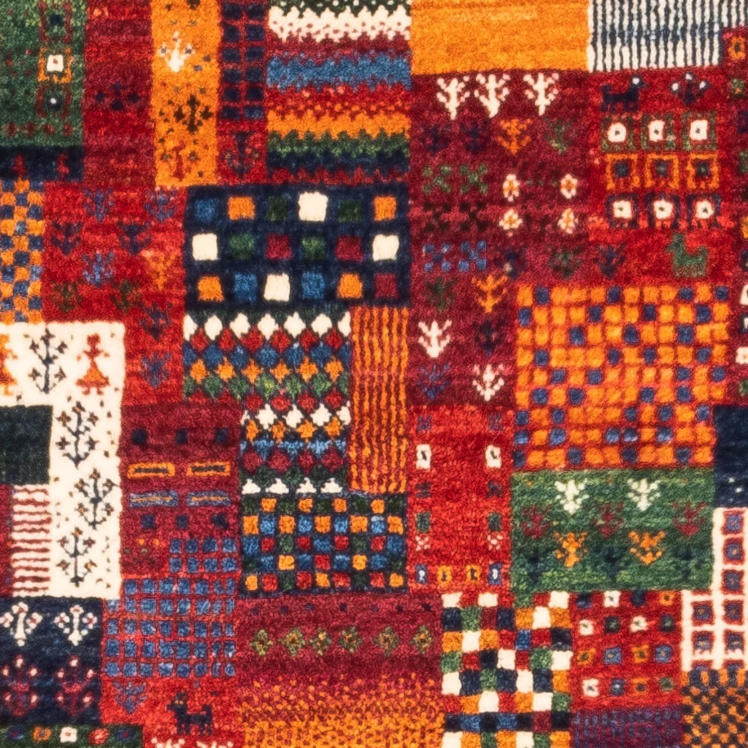 Gabbeh Teppich - Loribaft Perser - Royal - 130 x 83 cm - mehrfarbig - Image 2