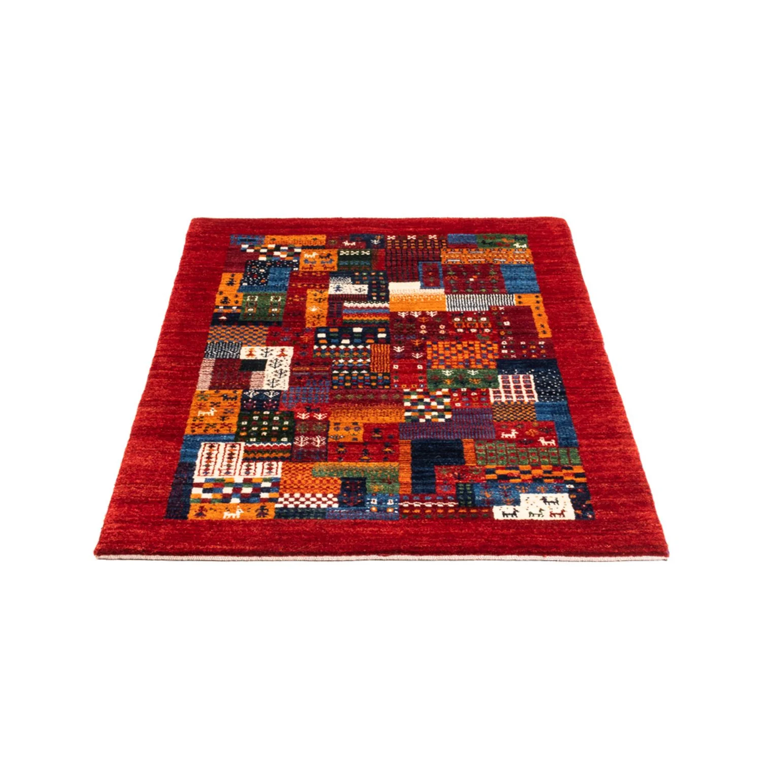 Gabbeh Teppich - Loribaft Perser - Royal - 130 x 83 cm - mehrfarbig - Image 5
