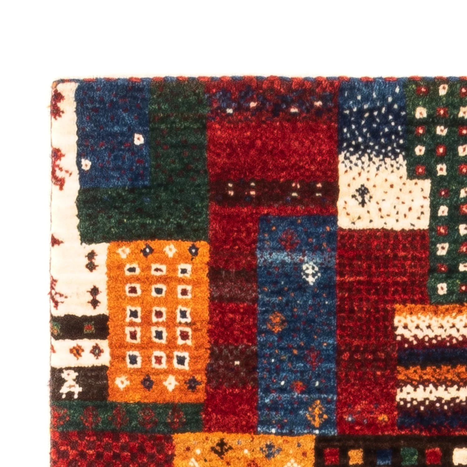 Gabbeh Teppich - Loribaft Perser - Royal - 132 x 80 cm - mehrfarbig - Image 3
