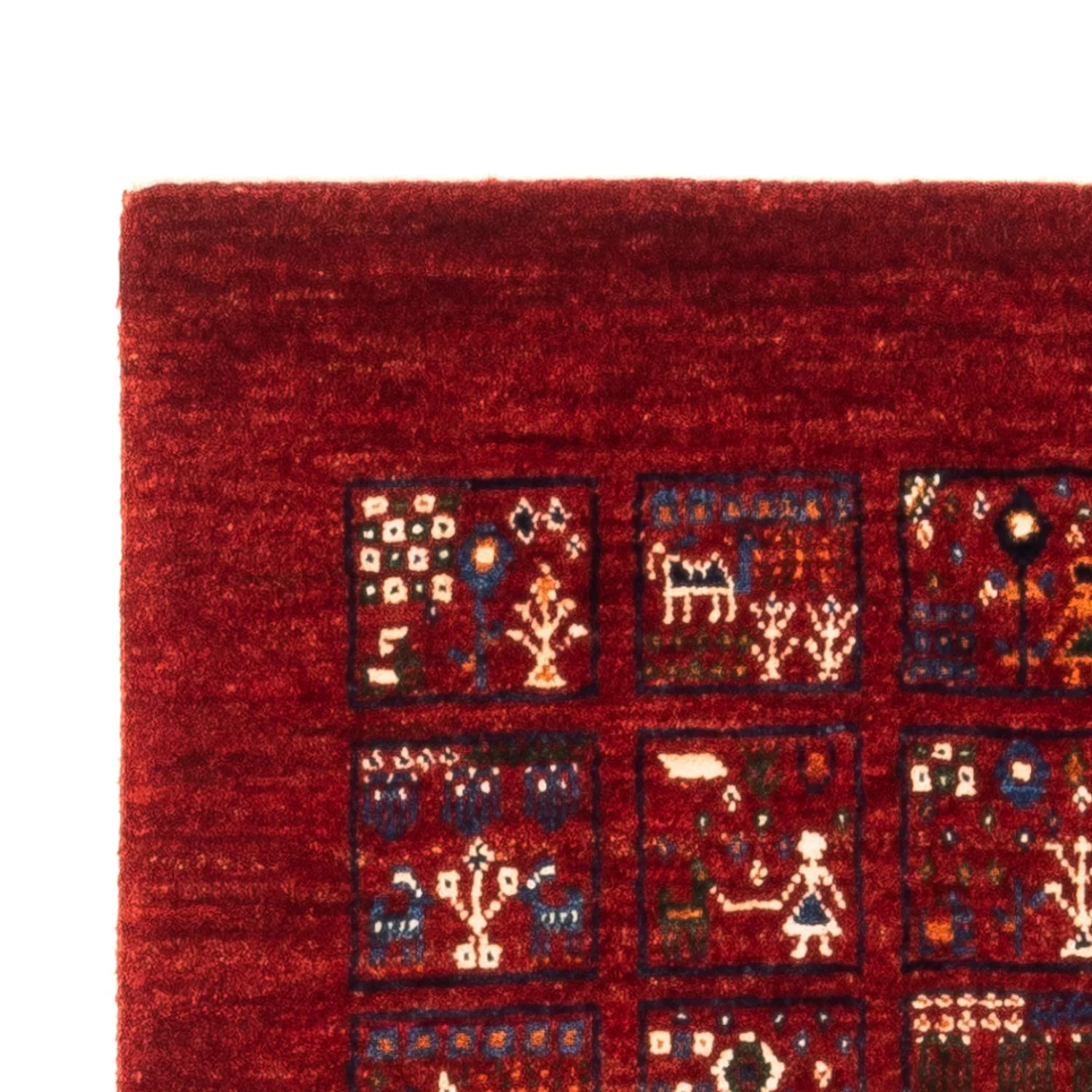 Gabbeh Teppich - Loribaft Perser - Royal - 133 x 83 cm - mehrfarbig - Image 3