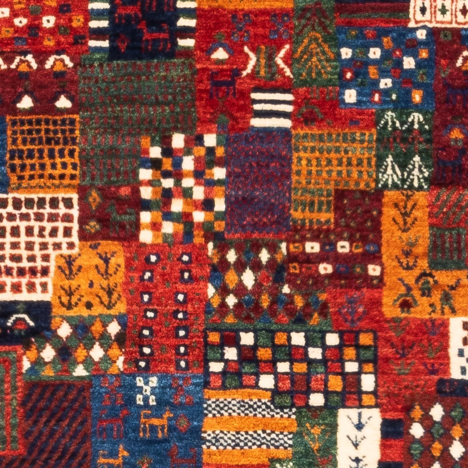 Gabbeh Teppich - Loribaft Perser - Royal - 134 x 82 cm - mehrfarbig - Image 2
