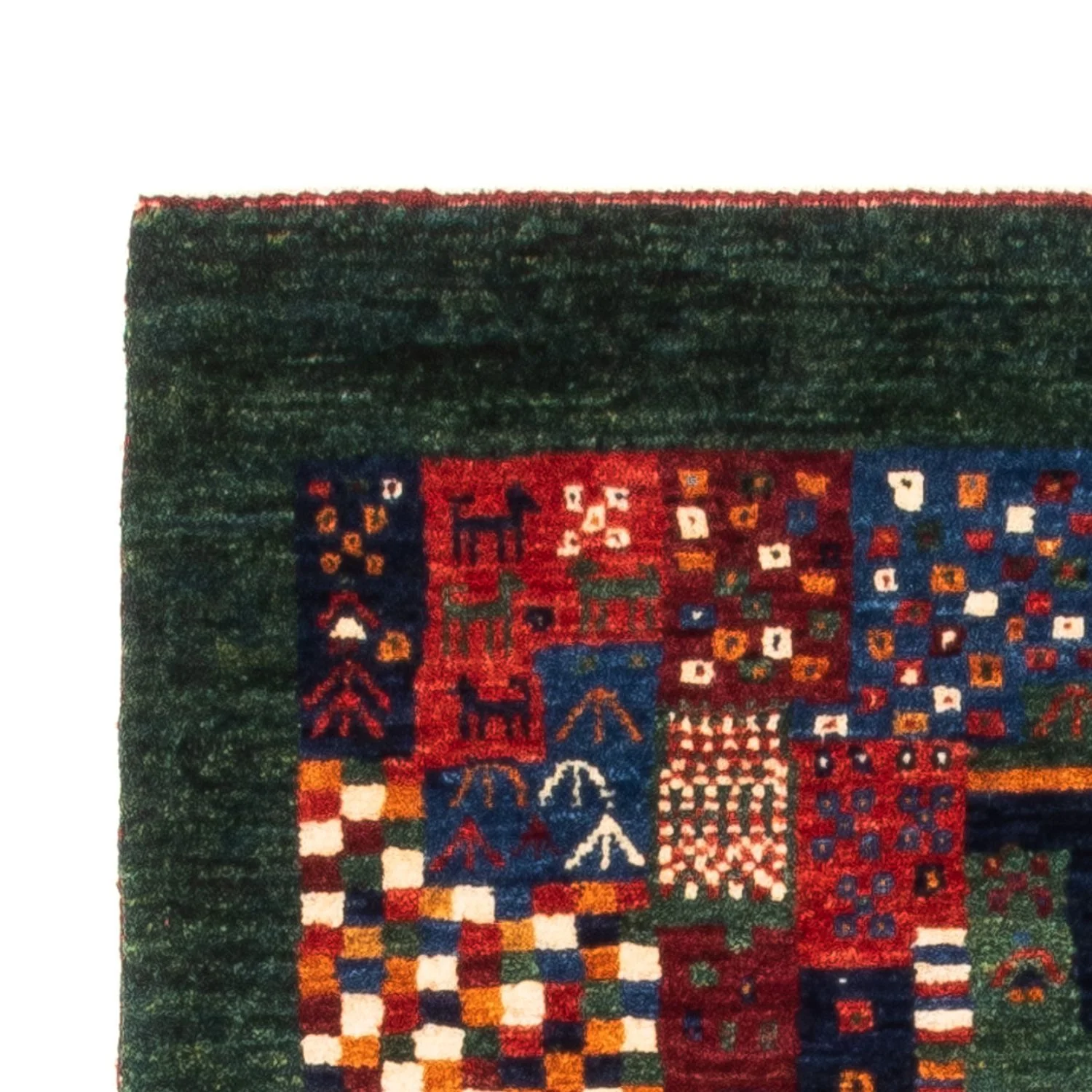 Gabbeh Teppich - Loribaft Perser - Royal - 134 x 82 cm - mehrfarbig - Image 3