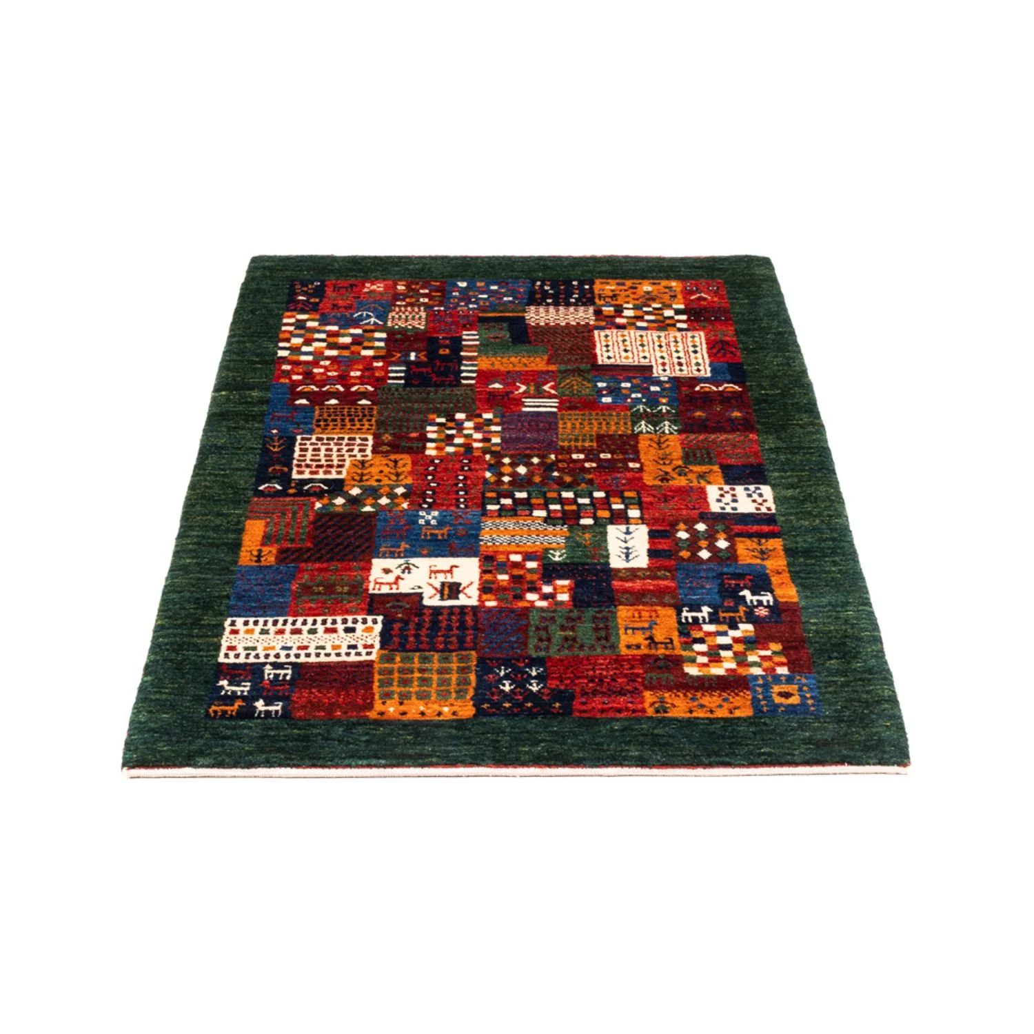 Gabbeh Teppich - Loribaft Perser - Royal - 134 x 82 cm - mehrfarbig - Image 5