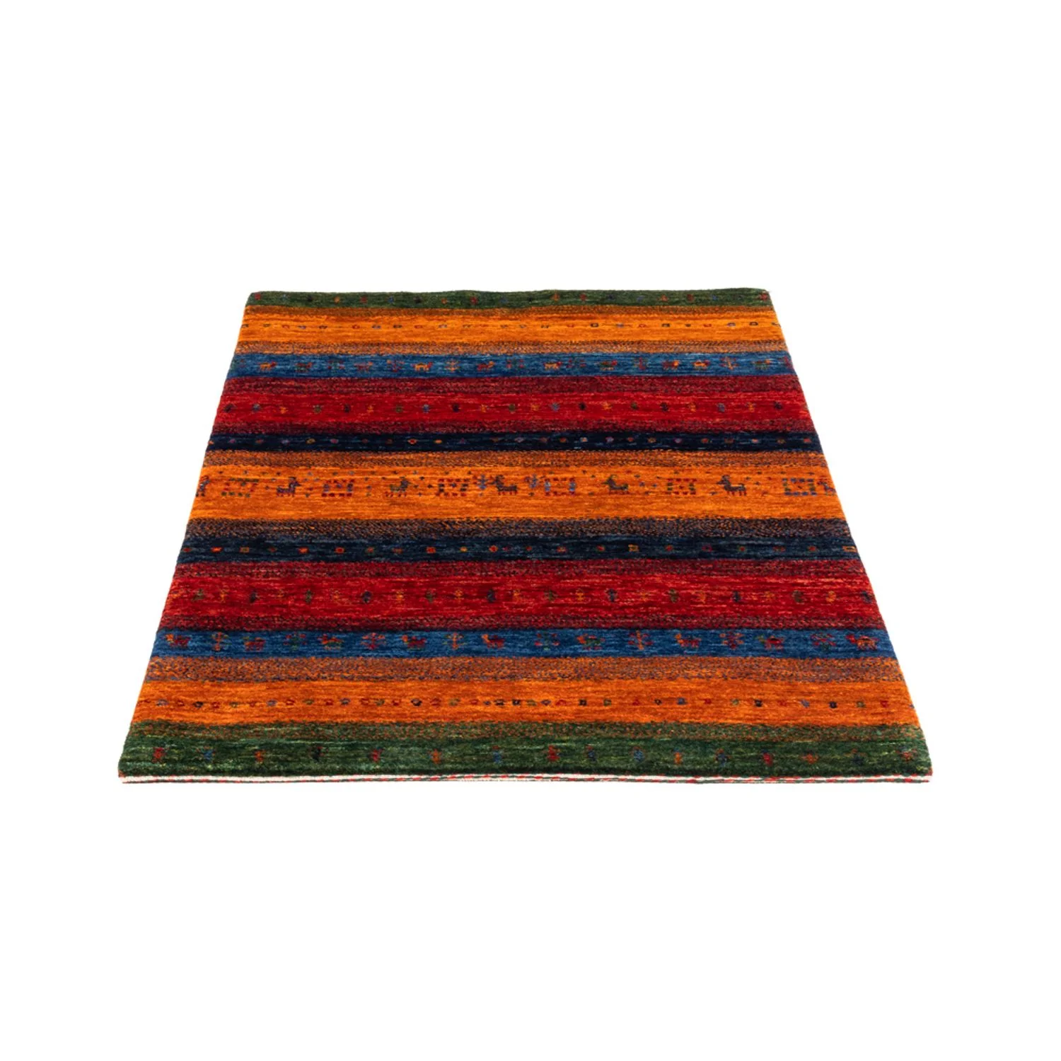 Gabbeh Teppich - Loribaft Perser - Royal - 137 x 86 cm - mehrfarbig - Image 5