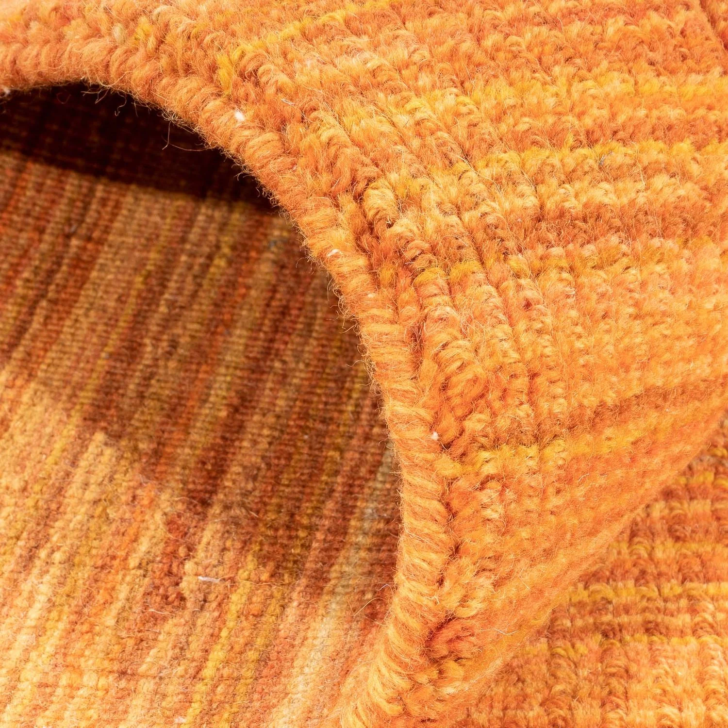 Gabbeh Teppich - Loribaft Softy - 151 x 92 cm - orange - Image 4