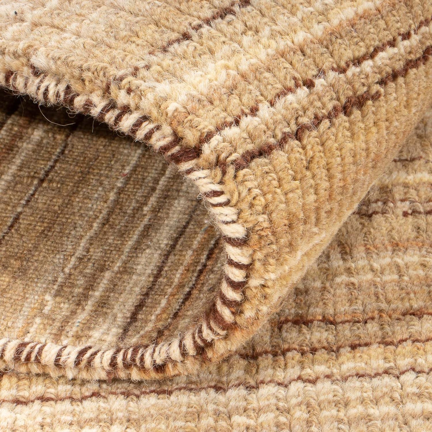 Gabbeh Teppich - Loribaft Softy - 160 x 100 cm - beige - Image 4