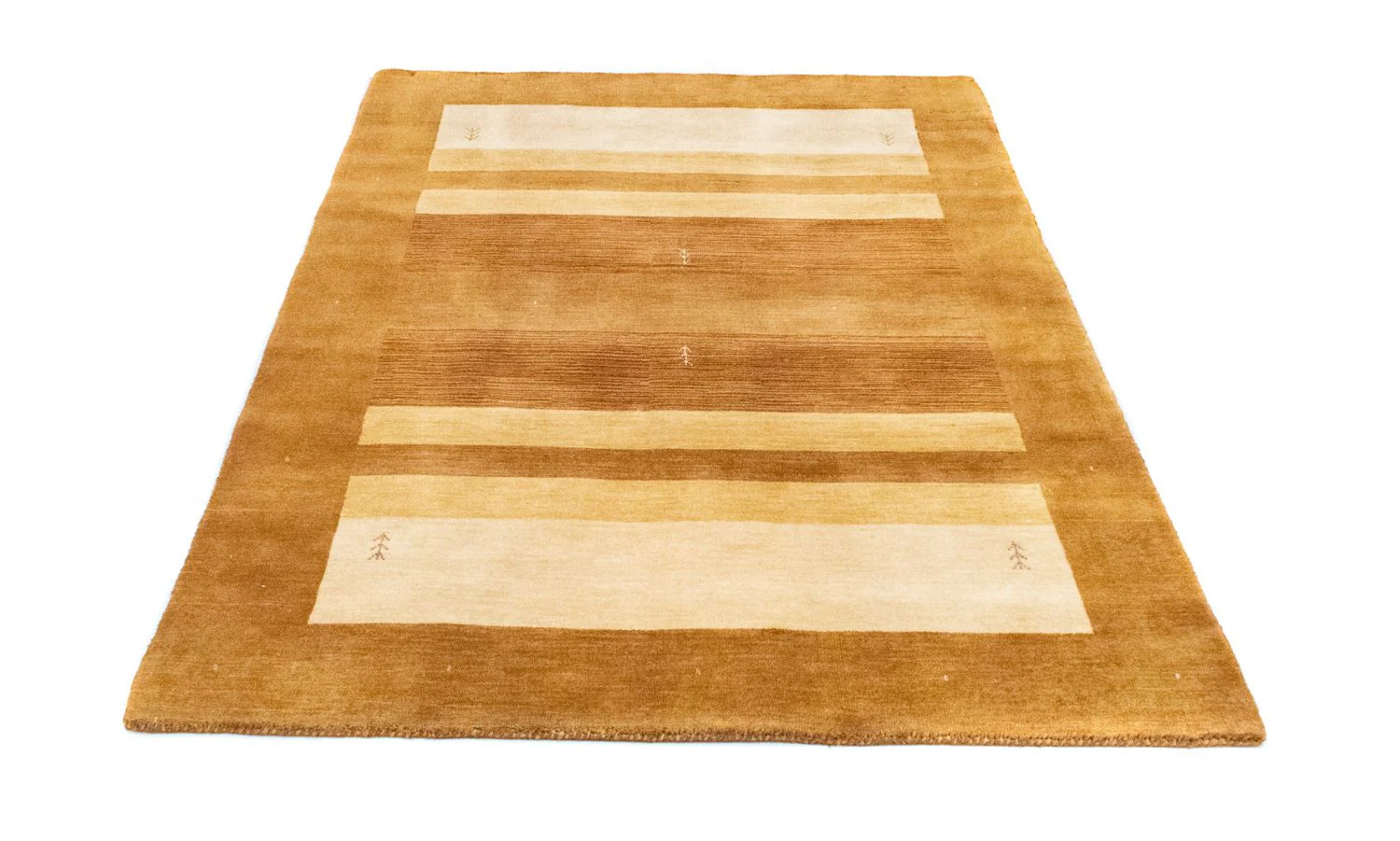 Gabbeh Teppich - Loribaft Softy 165 x 116 cm - braun - Image 6