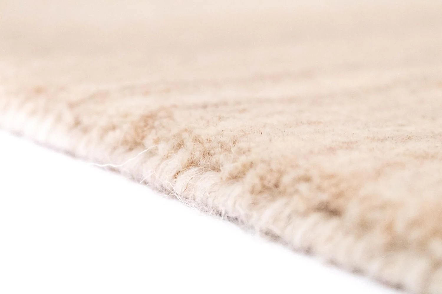 Gabbeh Teppich - Loribaft Softy 181 x 120 cm - beige - Image 4