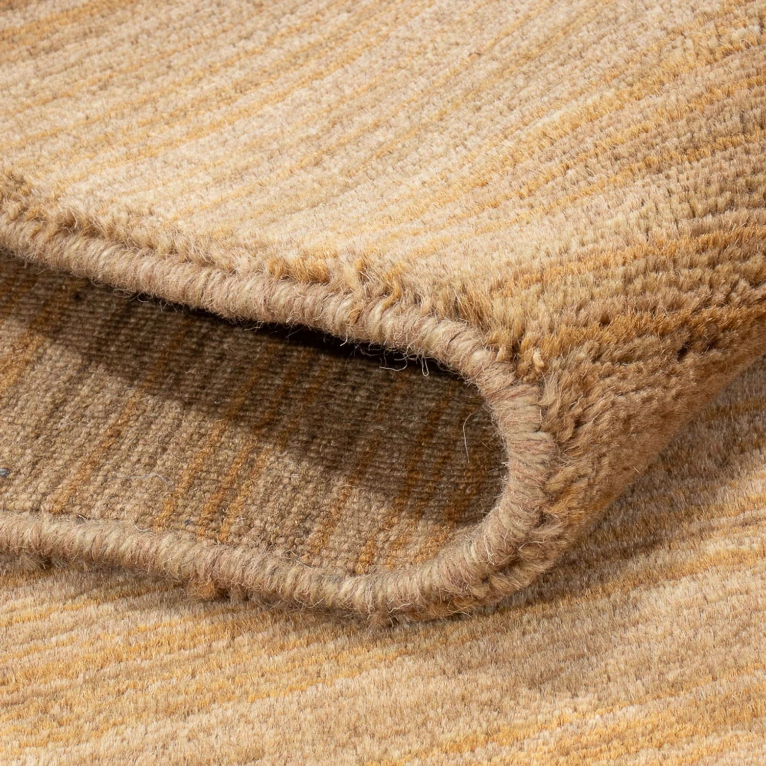 Gabbeh Teppich - Loribaft Softy - 181 x 121 cm - caramel - Image 4