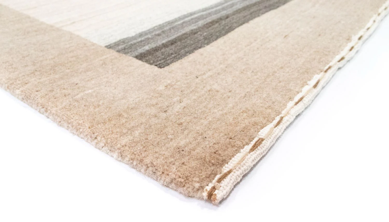 Gabbeh Teppich - Loribaft Softy 182 x 125 cm - beige - Image 3