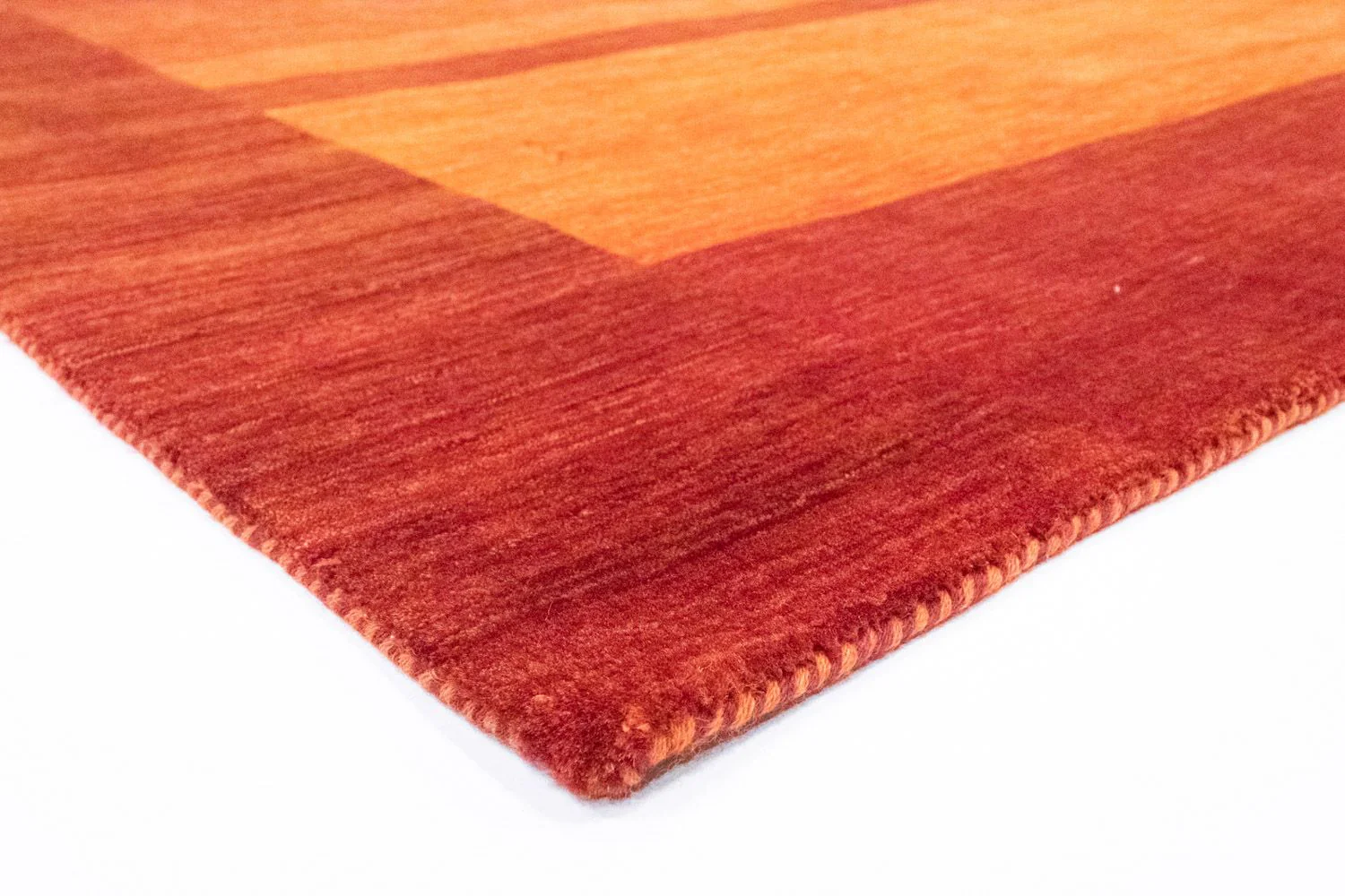 Gabbeh Teppich - Loribaft Softy 239 x 175 cm - rot - Image 2