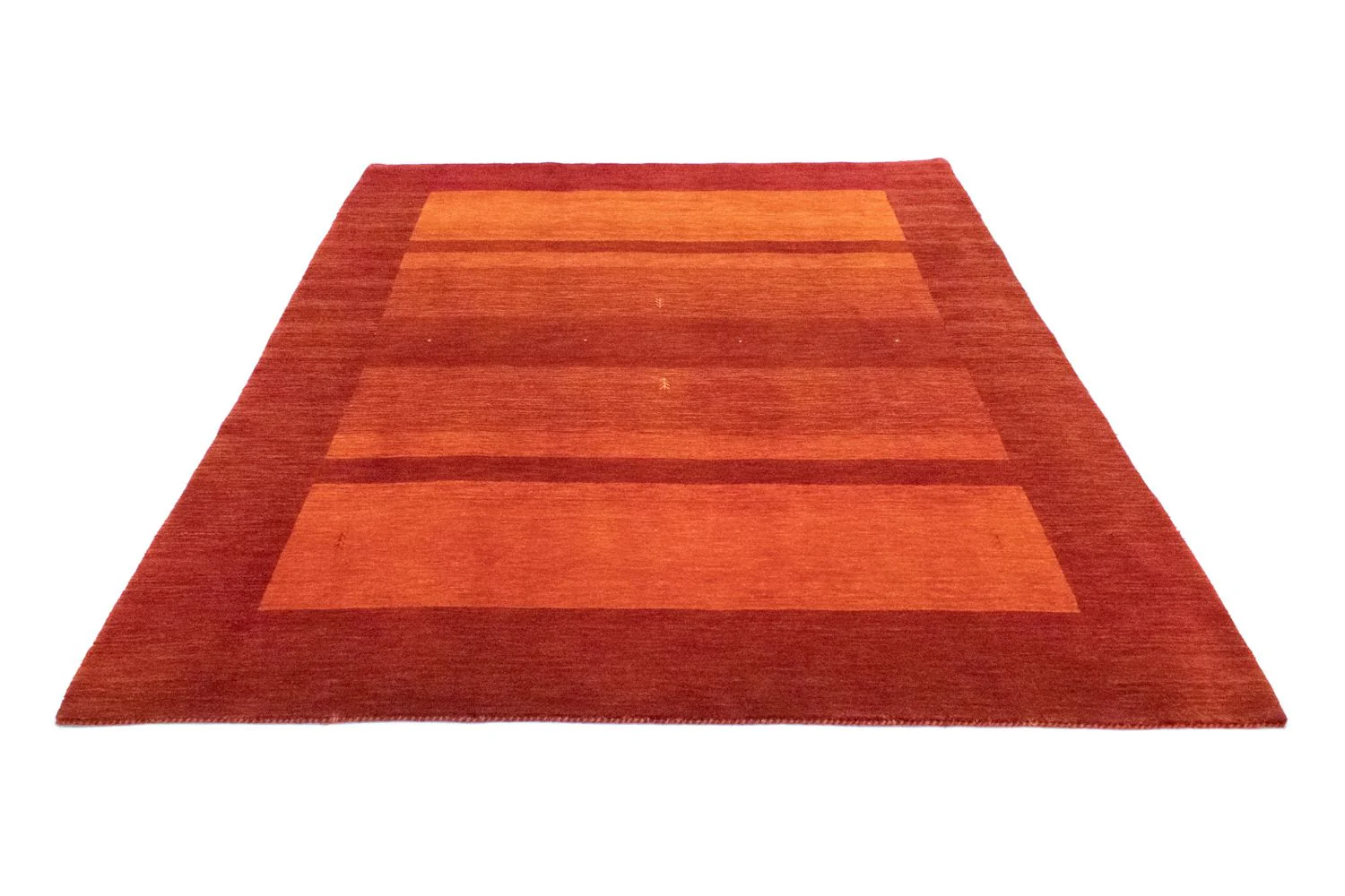 Gabbeh Teppich - Loribaft Softy 239 x 175 cm - rot - Image 5