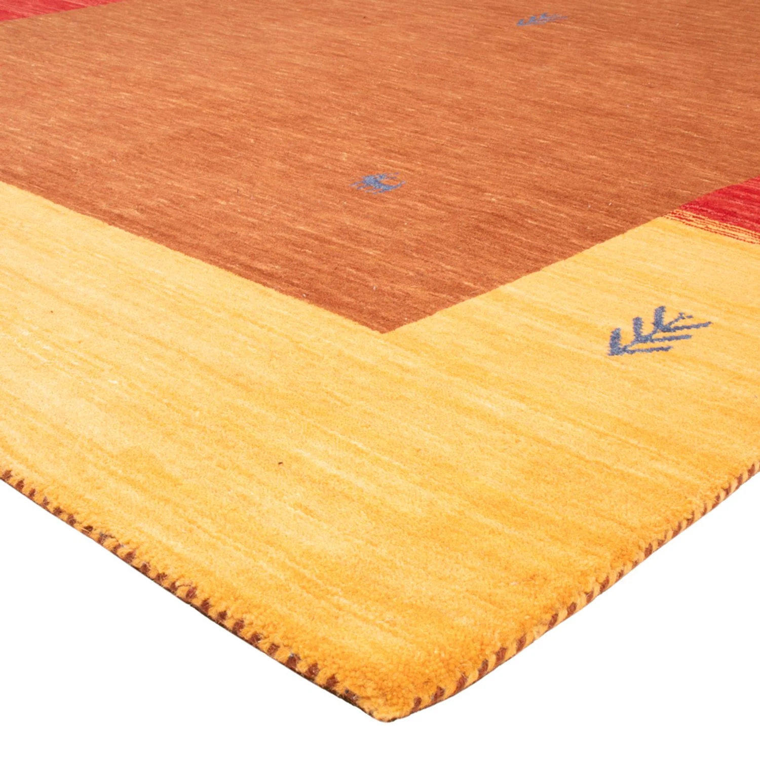 Gabbeh Teppich - Loribaft Softy - 240 x 170 cm - braun - Image 4