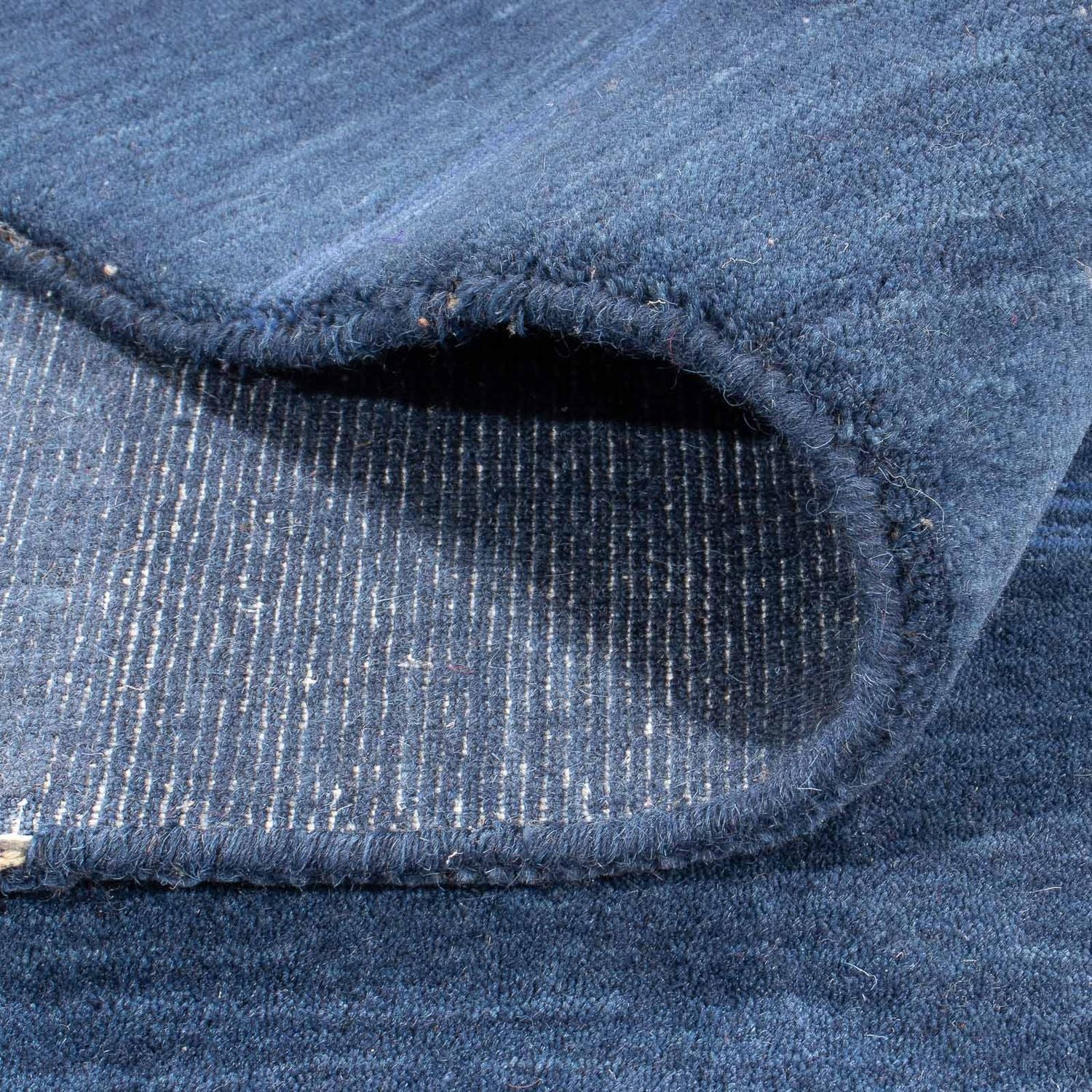 Gabbeh Teppich - Loribaft Softy - 240 x 174 cm - dunkelblau - Image 4
