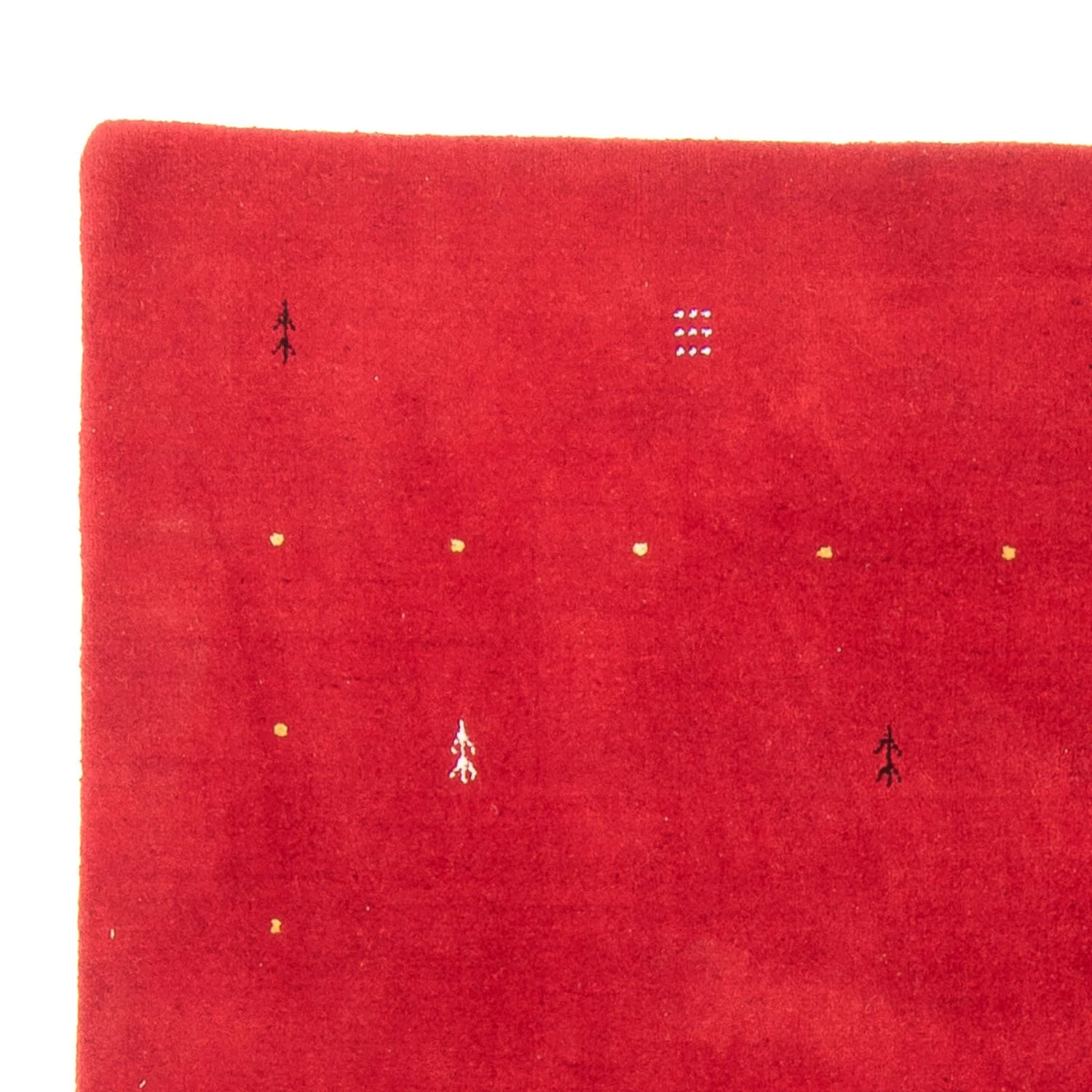 Gabbeh Teppich - Loribaft Softy - 241 x 176 cm - rot - Image 3