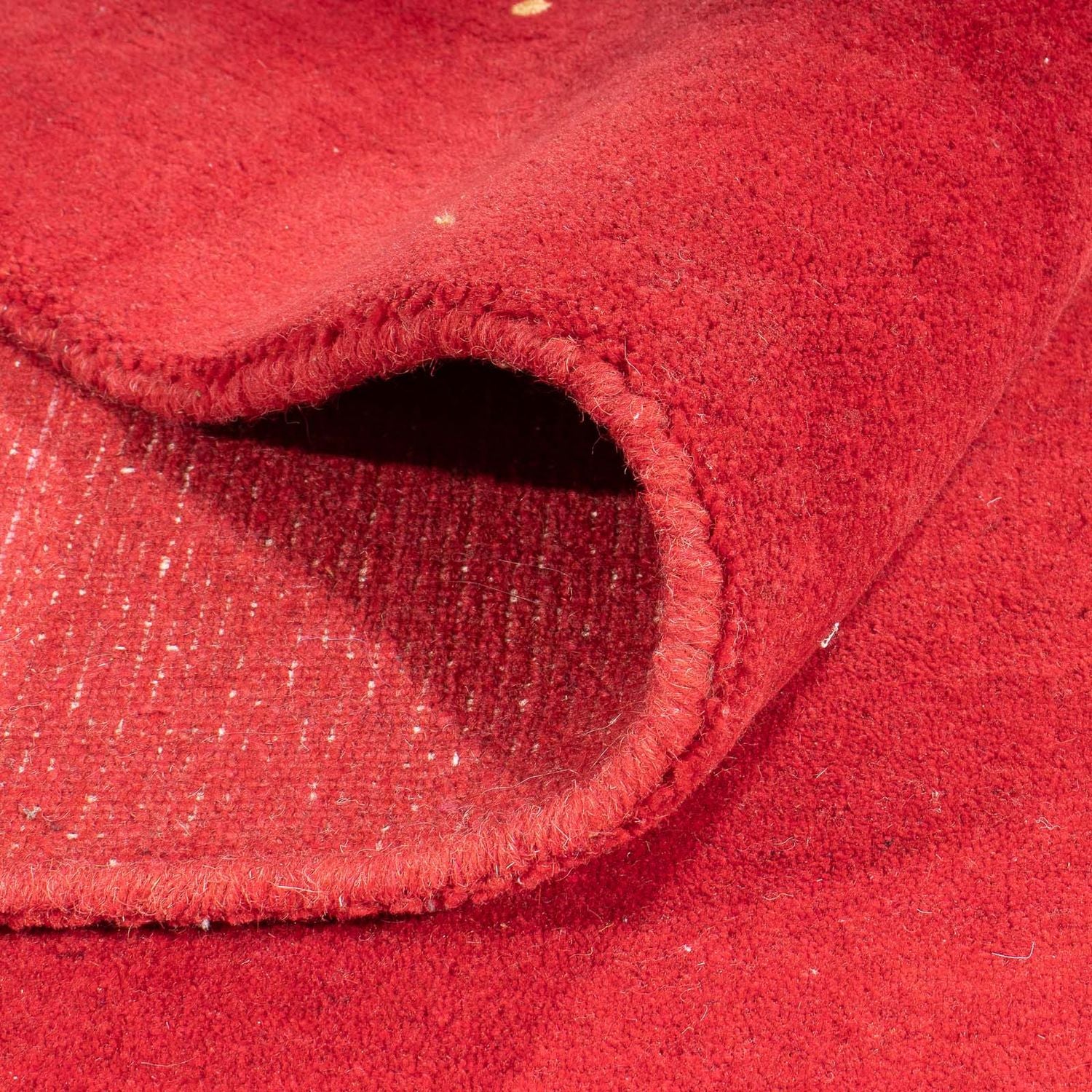 Gabbeh Teppich - Loribaft Softy - 241 x 176 cm - rot - Image 4