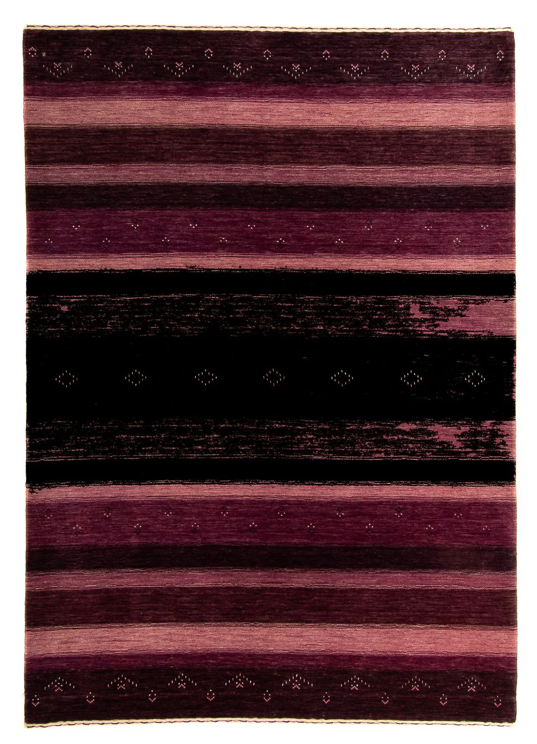 Gabbeh Teppich - Loribaft Softy 243 x 170 cm - mehrfarbig