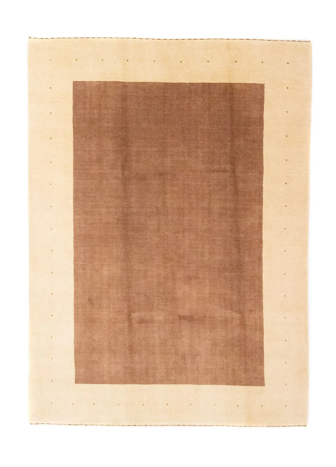 Gabbeh Teppich - Loribaft Softy 270 x 190 cm - braun