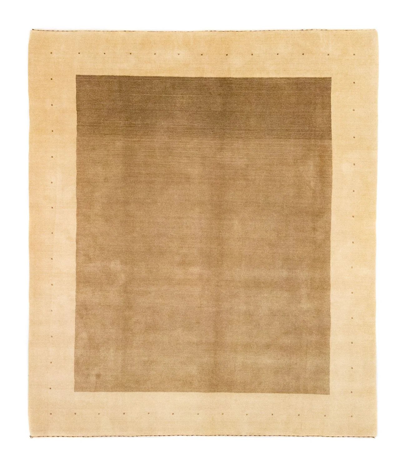 Gabbeh Teppich - Loribaft Softy 298 x 255 cm - beige