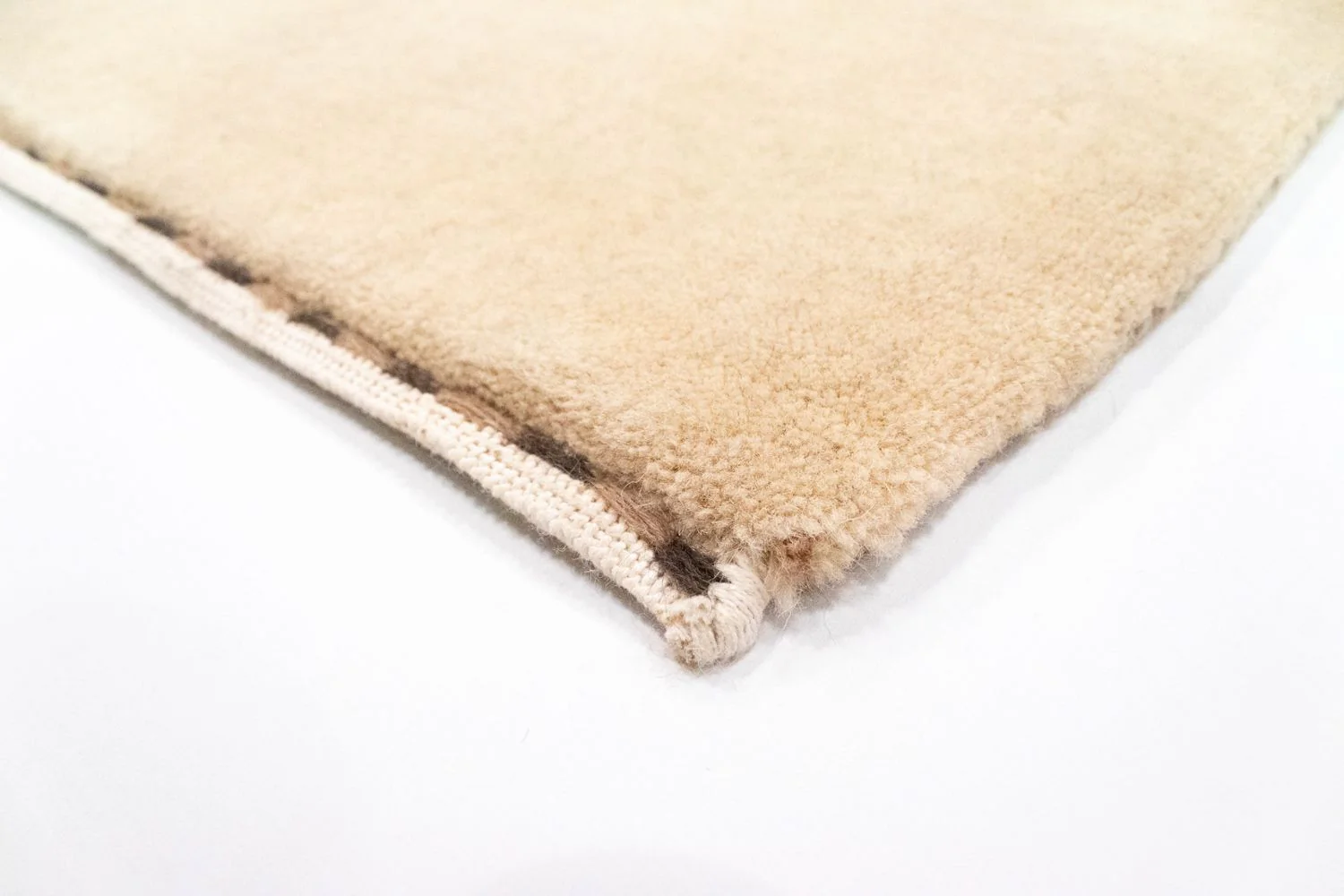 Gabbeh Teppich - Loribaft Softy 298 x 255 cm - beige - Image 2
