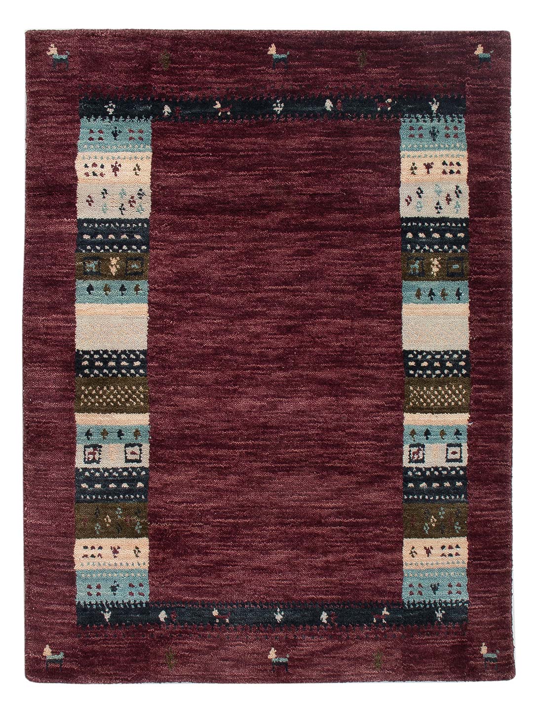 Loribaft Loom Teppich 90x60cm - Wollteppich