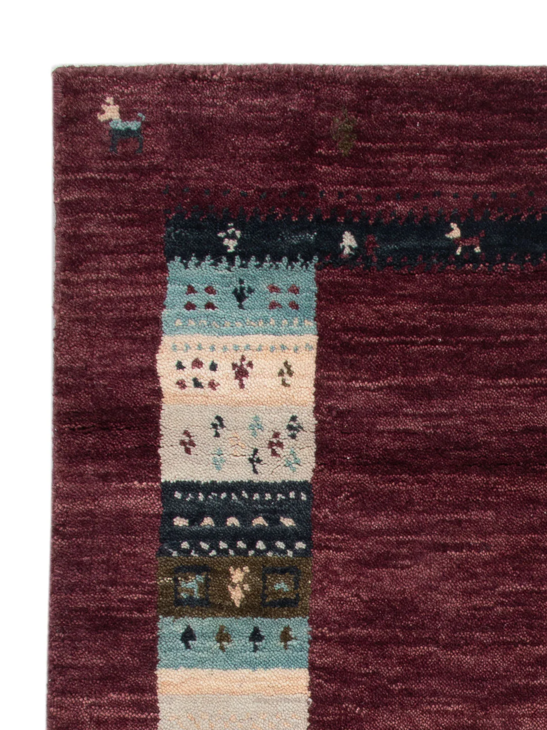 Loribaft Loom Teppich 90x60cm - Wollteppich - Image 3