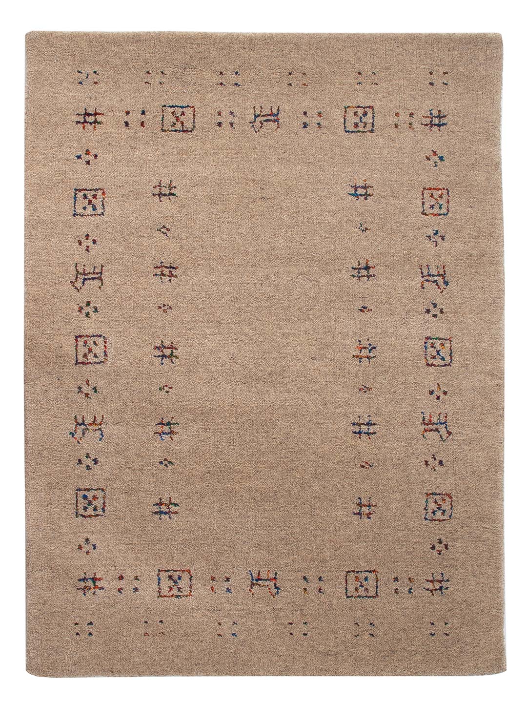 Loribaft Loom Teppich 90x60cm - Wollteppich