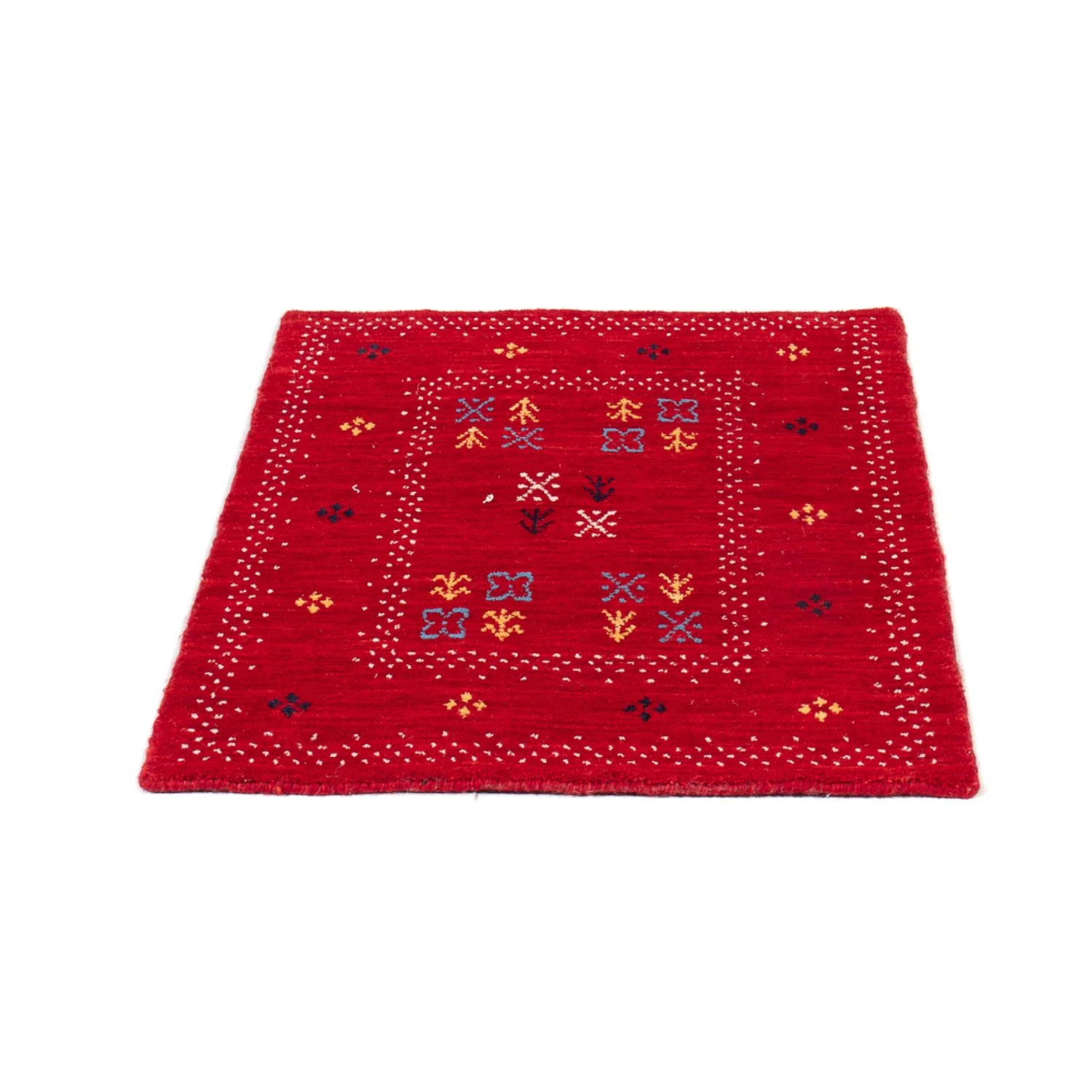 Gabbeh Teppich - Loribaft Softy - 90 x 60 cm - rot - Image 4