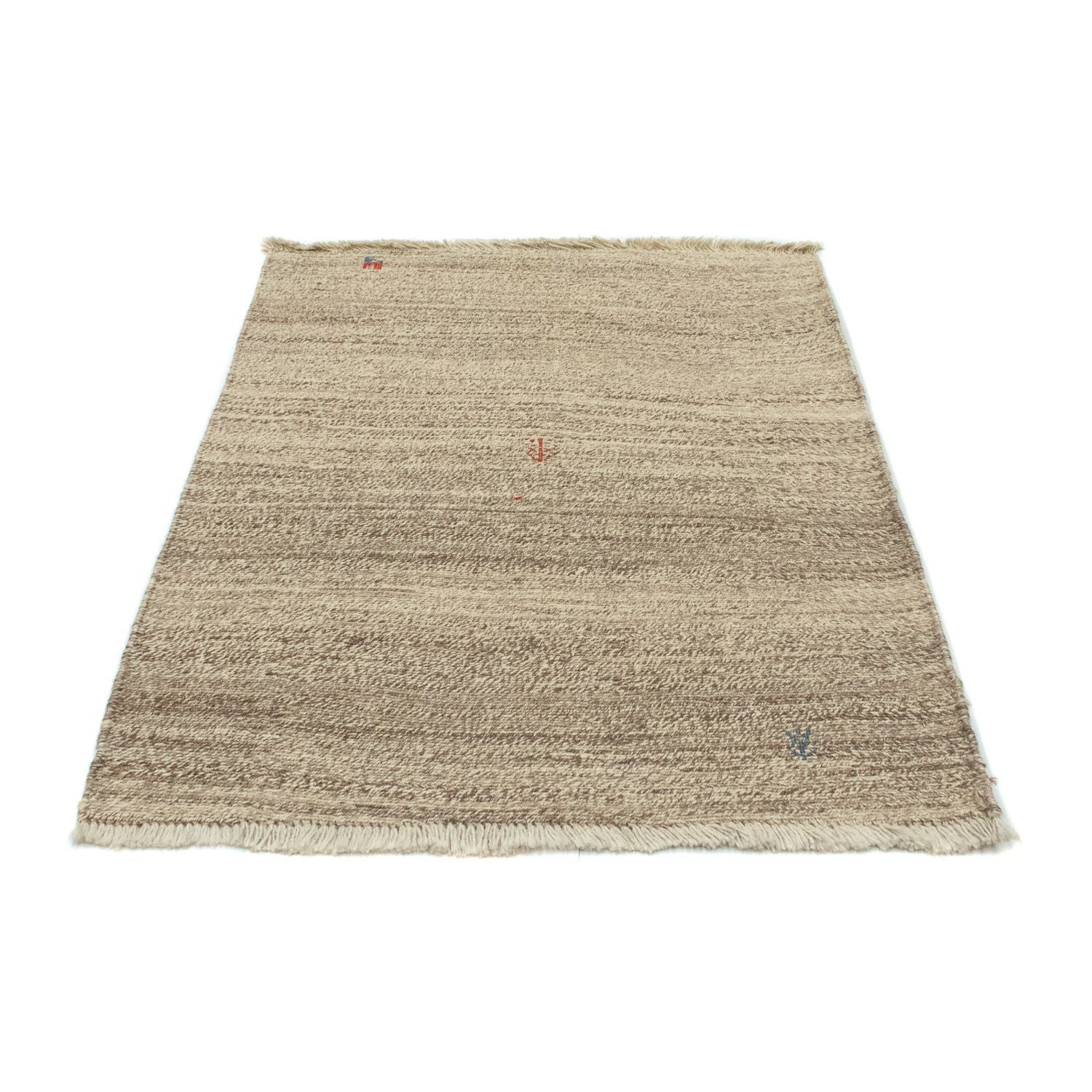 Gabbeh Teppich - Perser 105 x 83 cm - beige - Image 4
