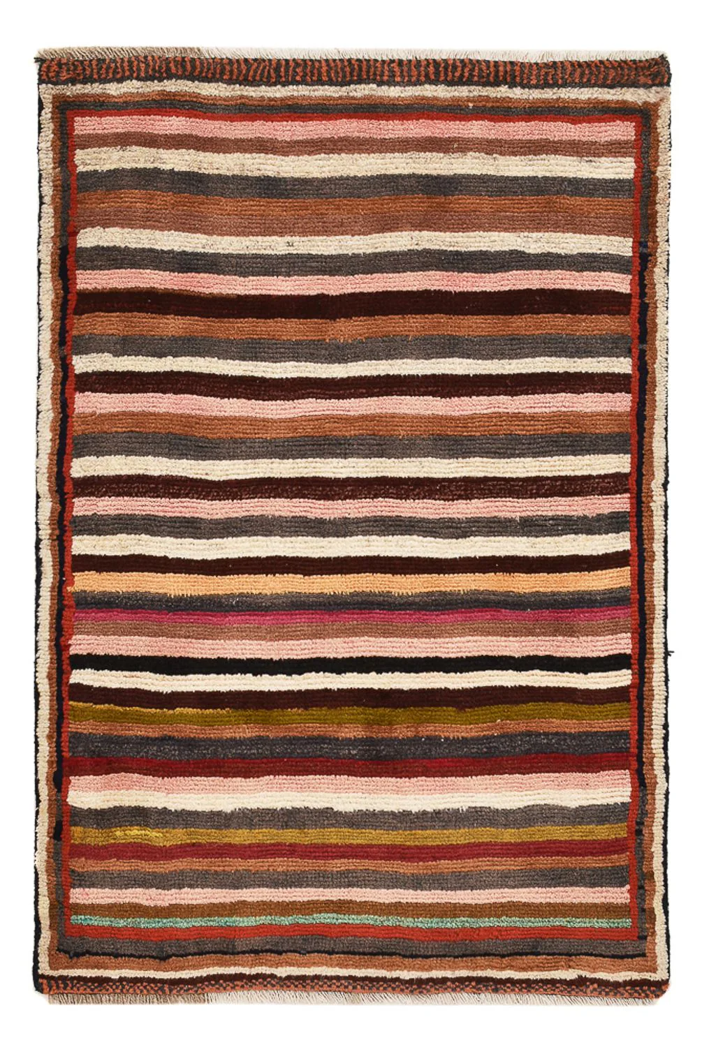 Gabbeh Persisch Teppich 109x73cm - Perserteppich Wollteppich