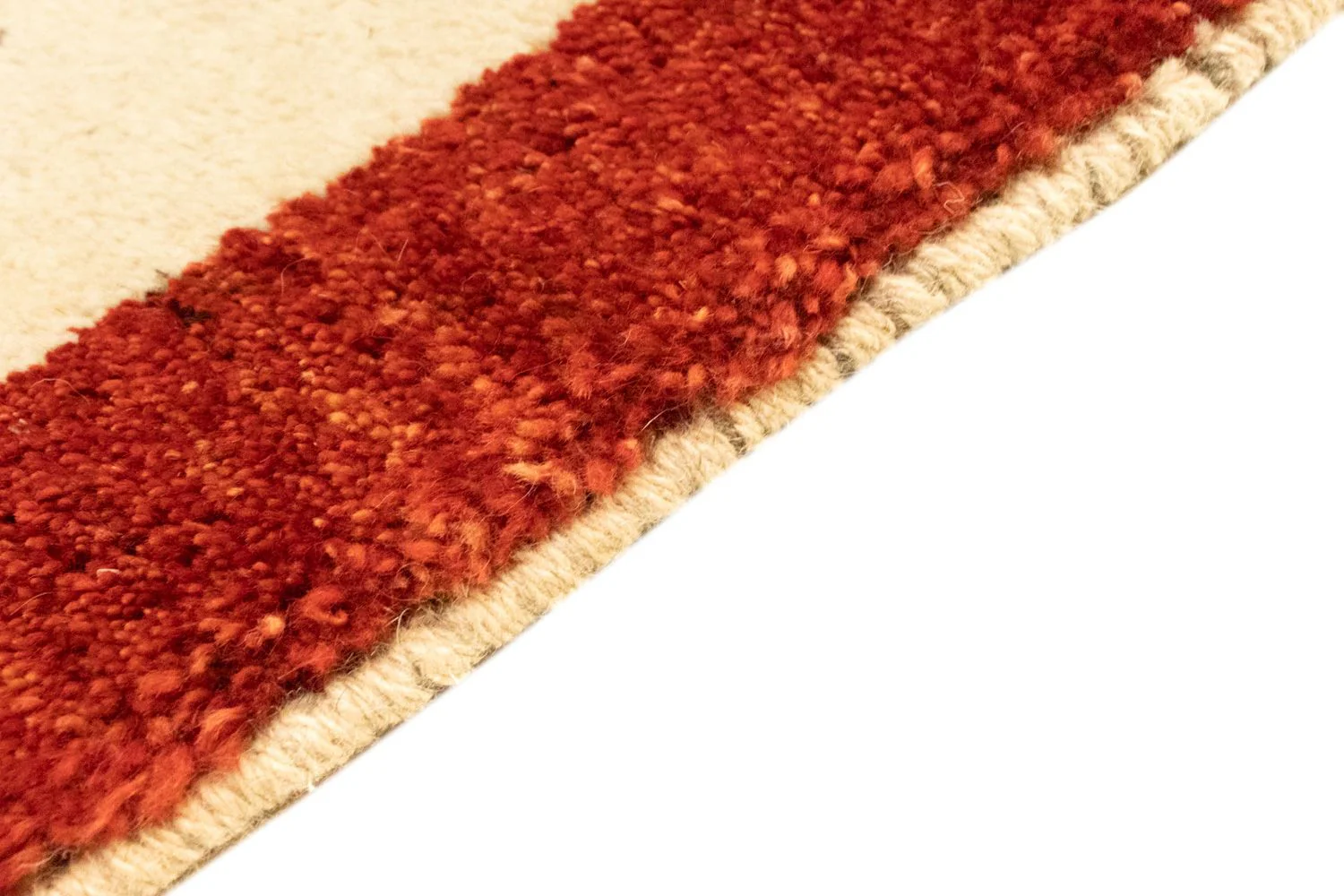 Gabbeh Teppich - Perser 125 x 83 cm - beige - Image 3