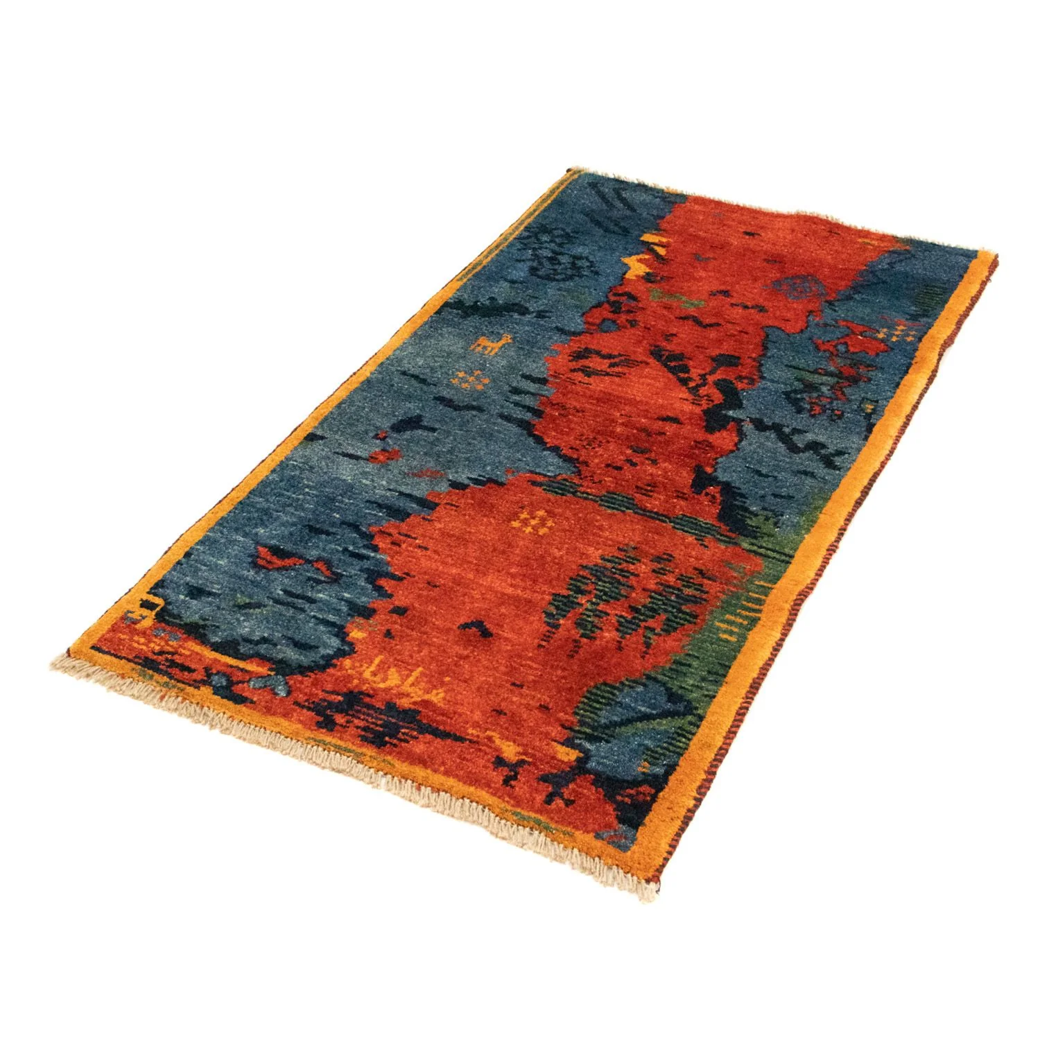 Gabbeh Teppich - Perser 126 x 69 cm - rot - Image 5