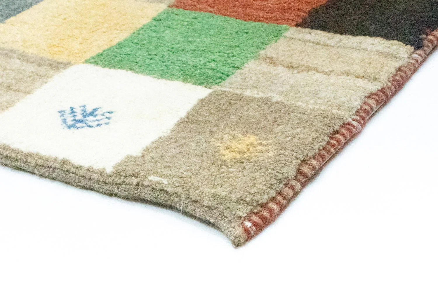 Gabbeh Teppich - Perser 134 x 100 cm - bunt - Image 2