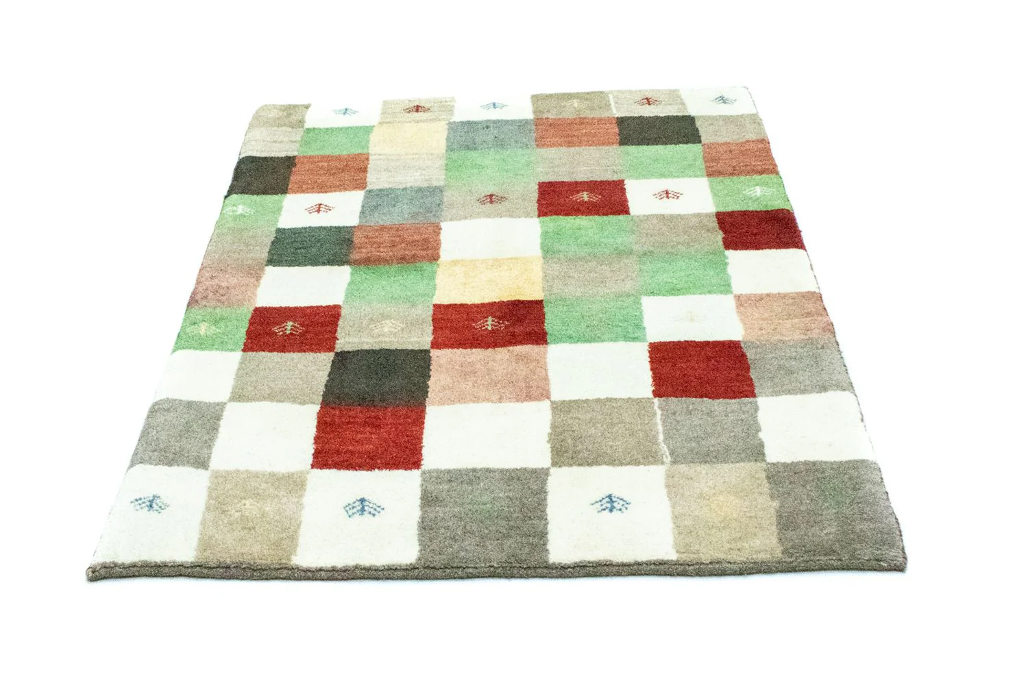 Gabbeh Teppich - Perser 134 x 100 cm - bunt - Image 5
