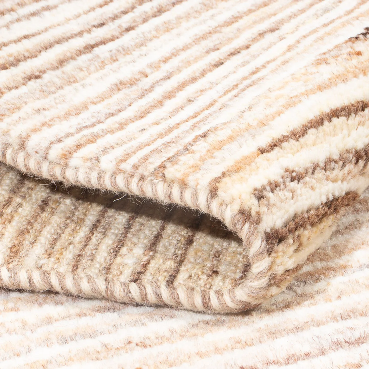Gabbeh Teppich - Perser - 142 x 98 cm - hellbeige - Image 4