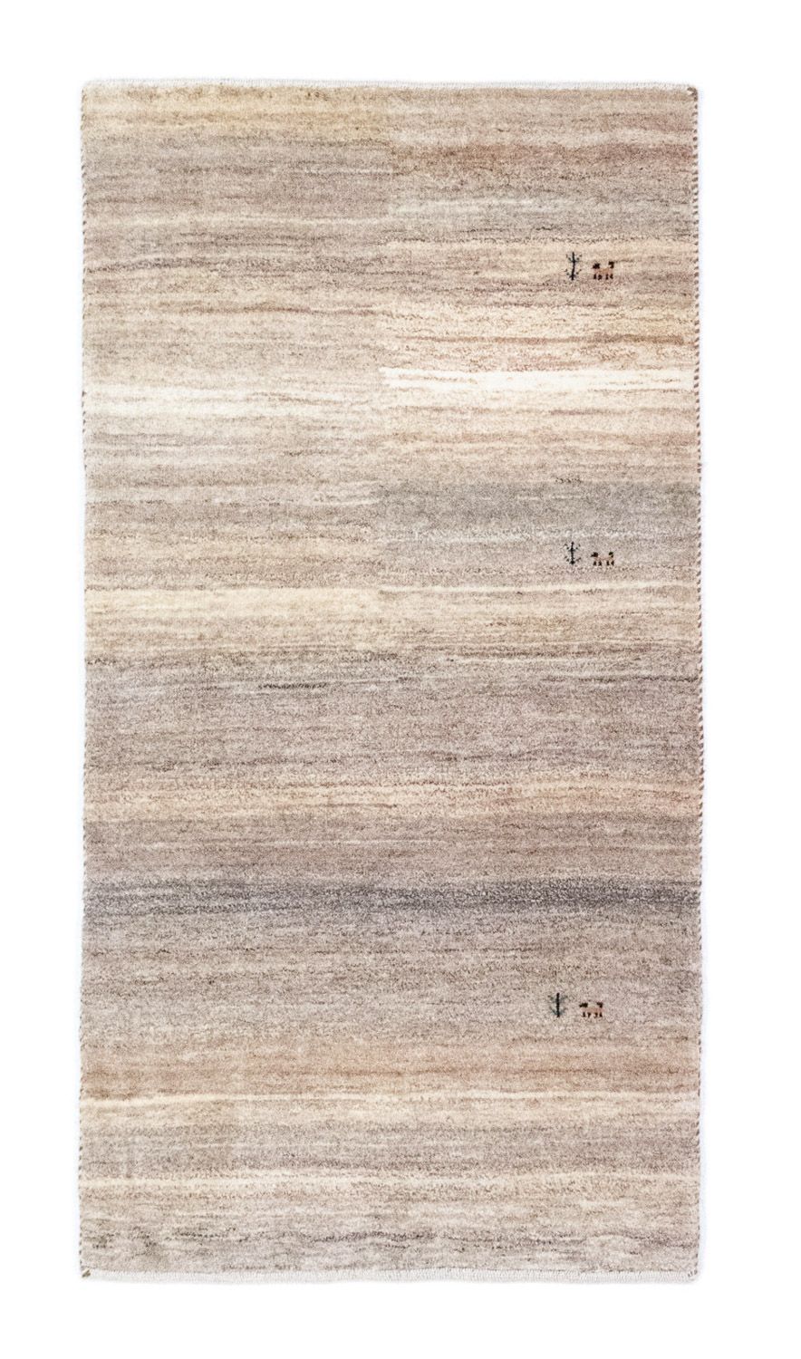Gabbeh Teppich - Perser 144 x 75 cm - beige
