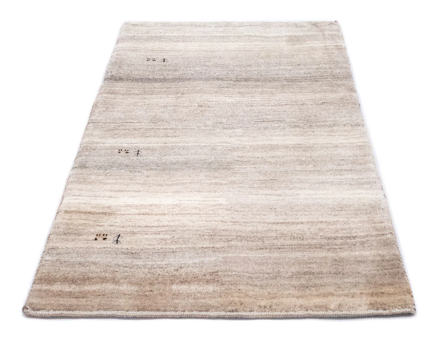 Gabbeh Teppich - Perser 144 x 75 cm - beige - Image 4
