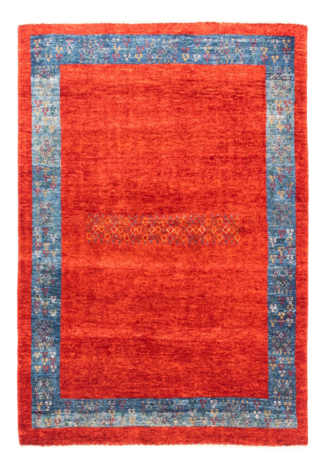 Gabbeh Persisch Teppich 145x101cm - Perserteppich Wollteppich