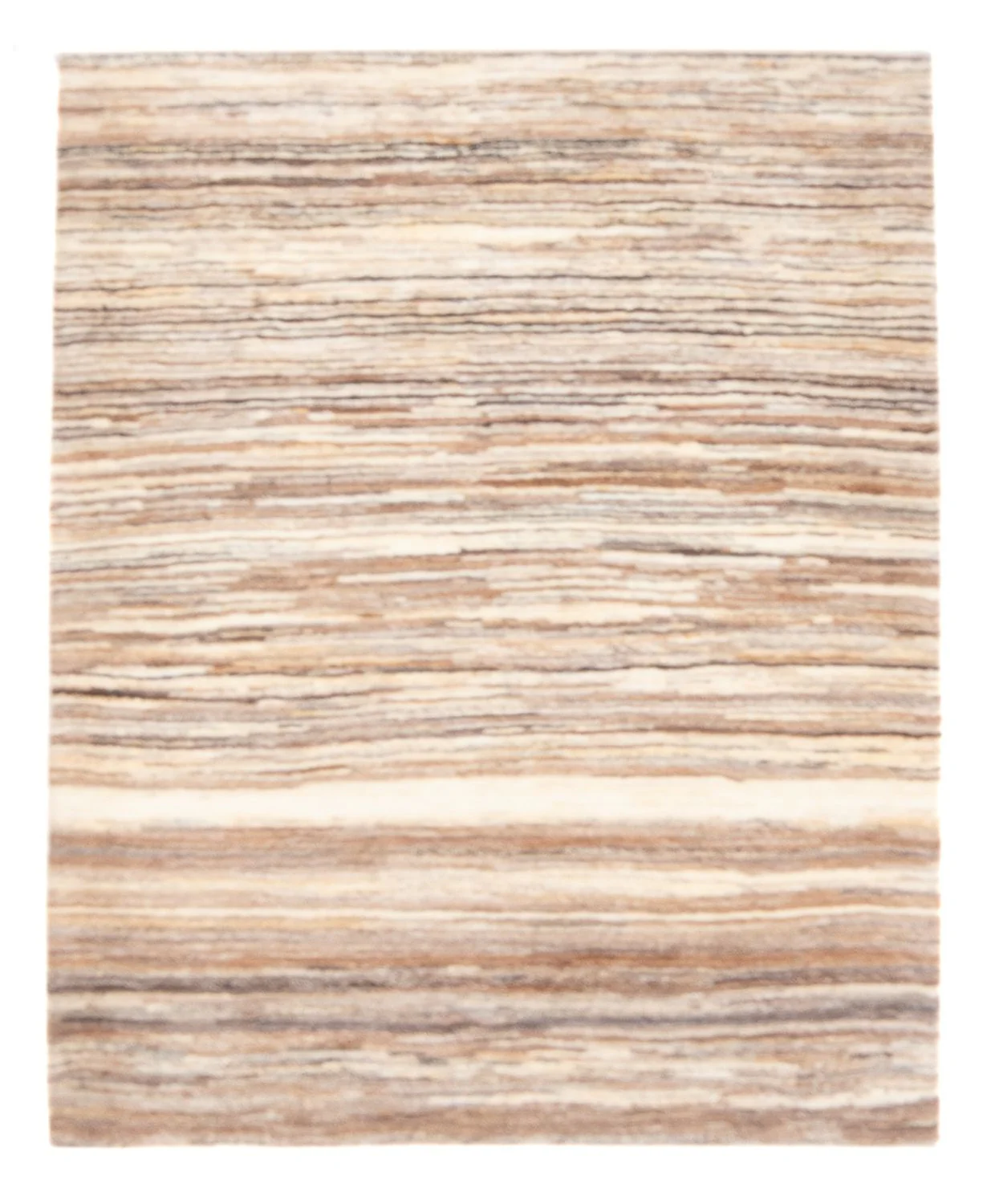 Gabbeh Teppich - Perser - 146 x 106 cm - dunkelbeige