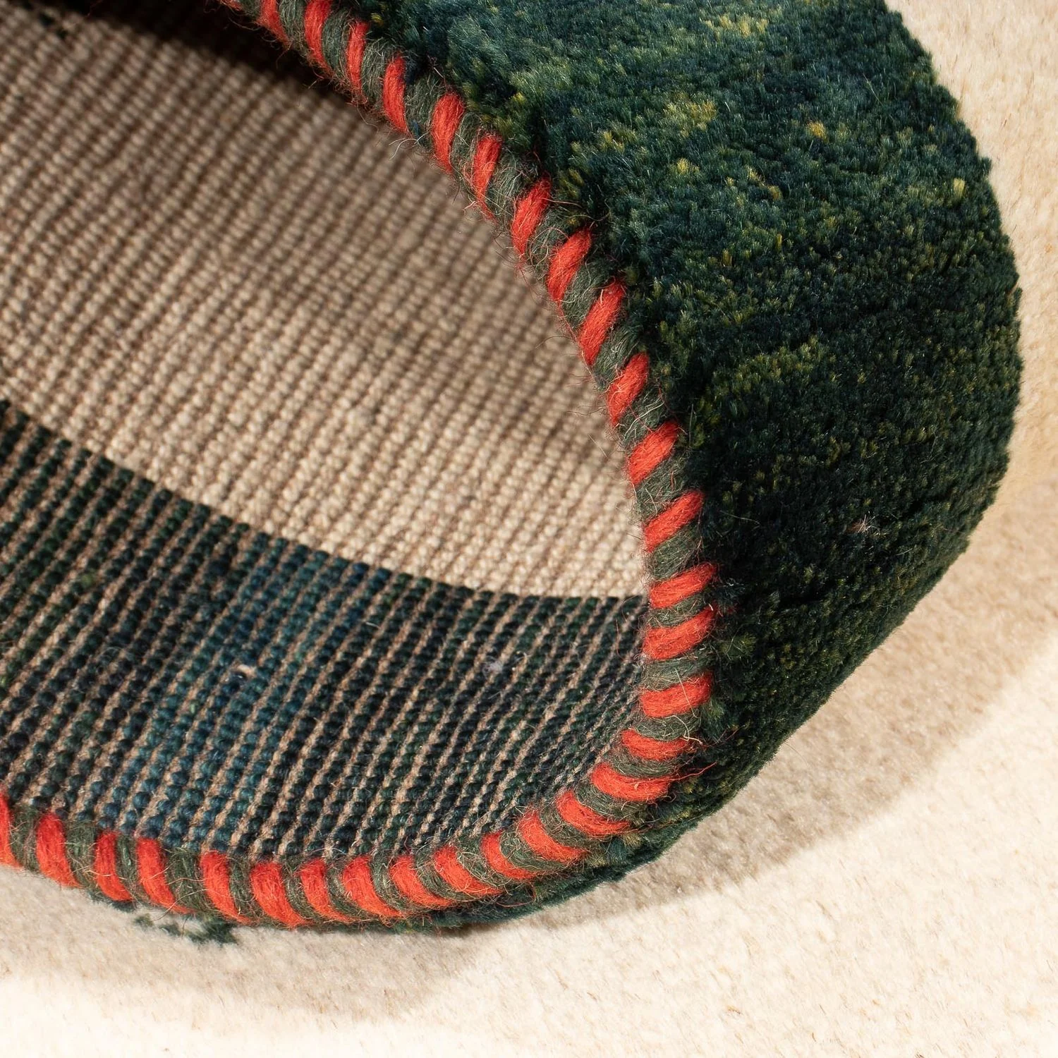 Gabbeh Persisch Teppich 152x100cm - Perserteppich Wollteppich - Image 4