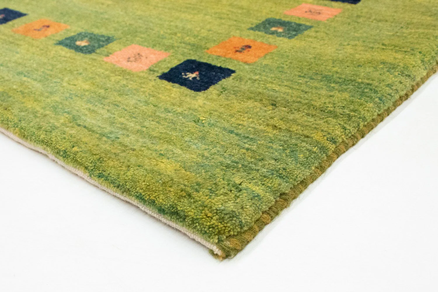Gabbeh Teppich - Perser 154 x 107 cm - grün - Image 2