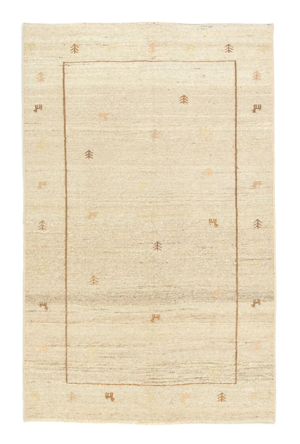Gabbeh Teppich - Perser 171 x 110 cm - beige
