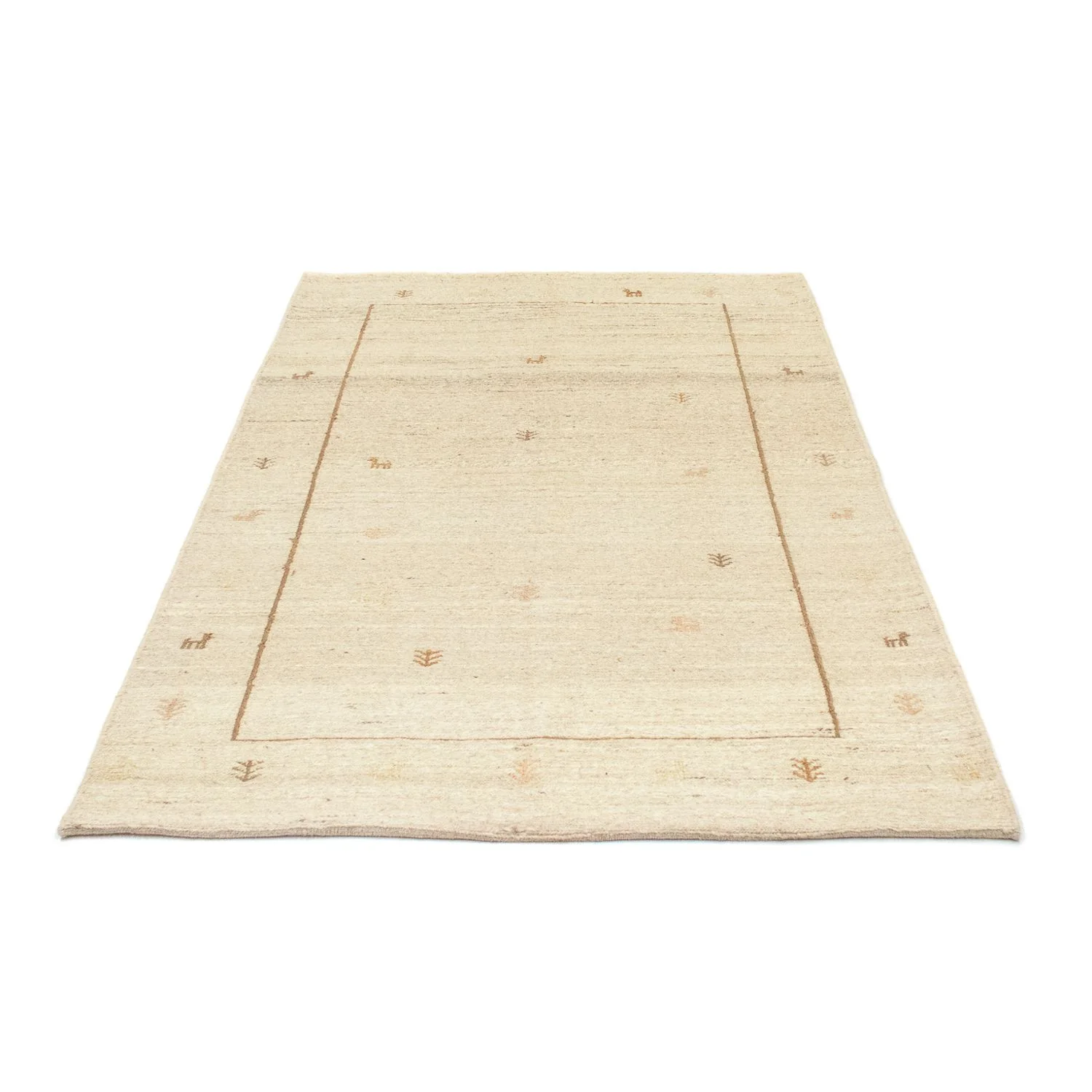 Gabbeh Teppich - Perser 171 x 110 cm - beige - Image 5