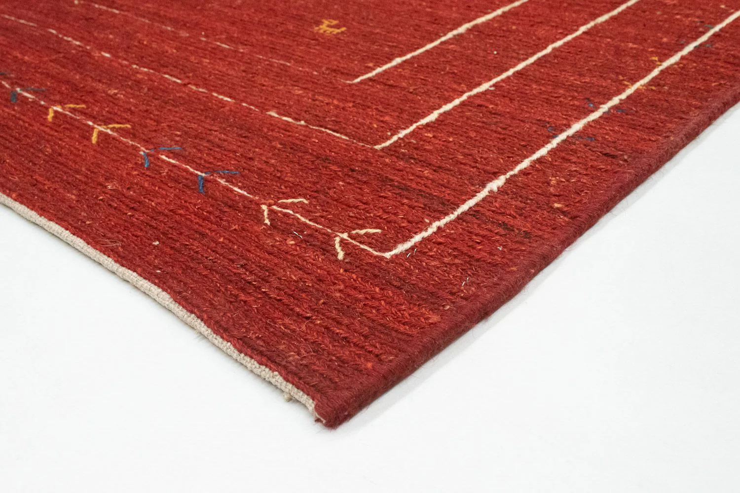 Gabbeh Teppich - Perser 173 x 114 cm - rot - Image 2
