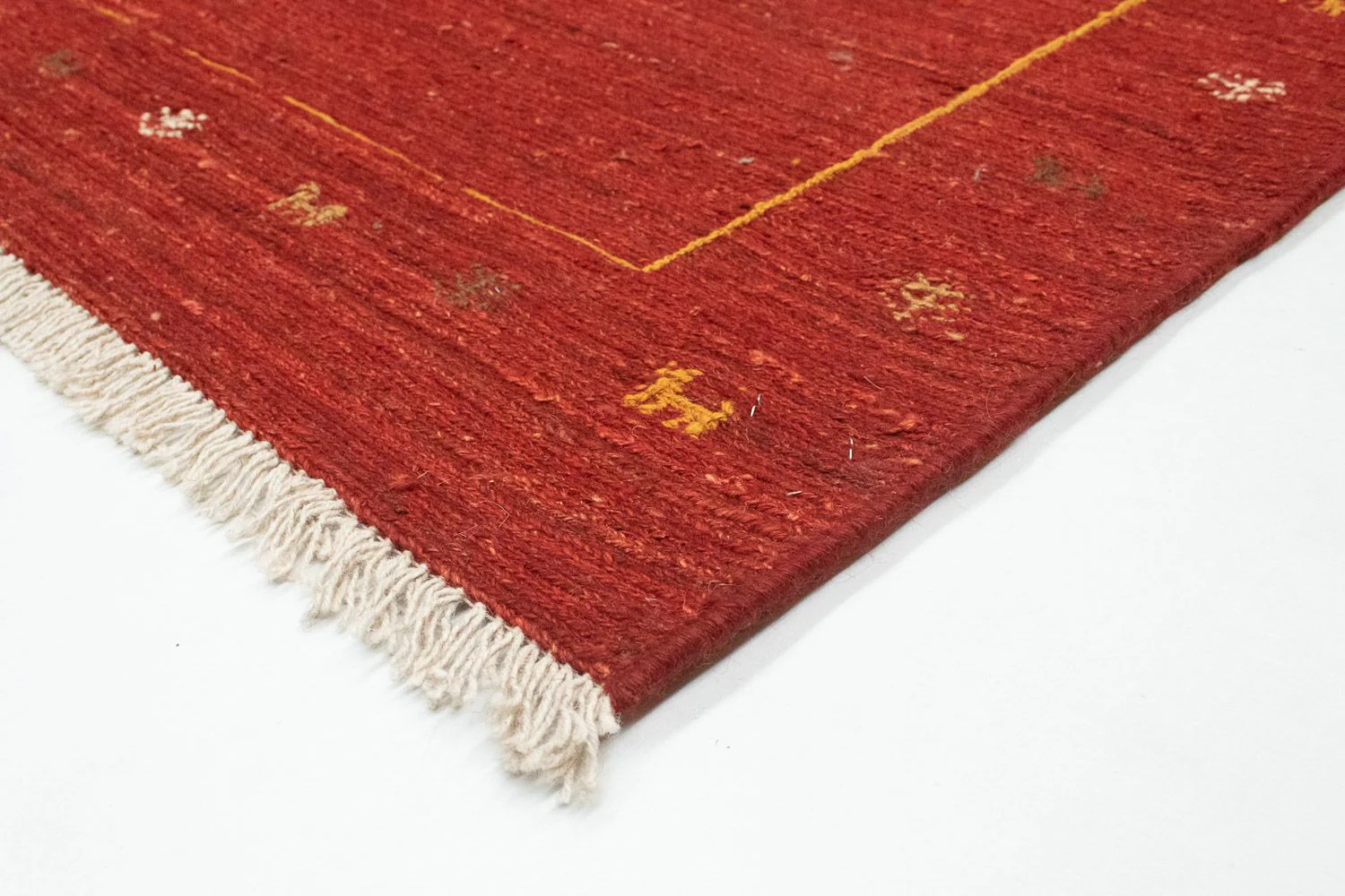 Gabbeh Teppich - Perser 175 x 112 cm - rot - Image 2