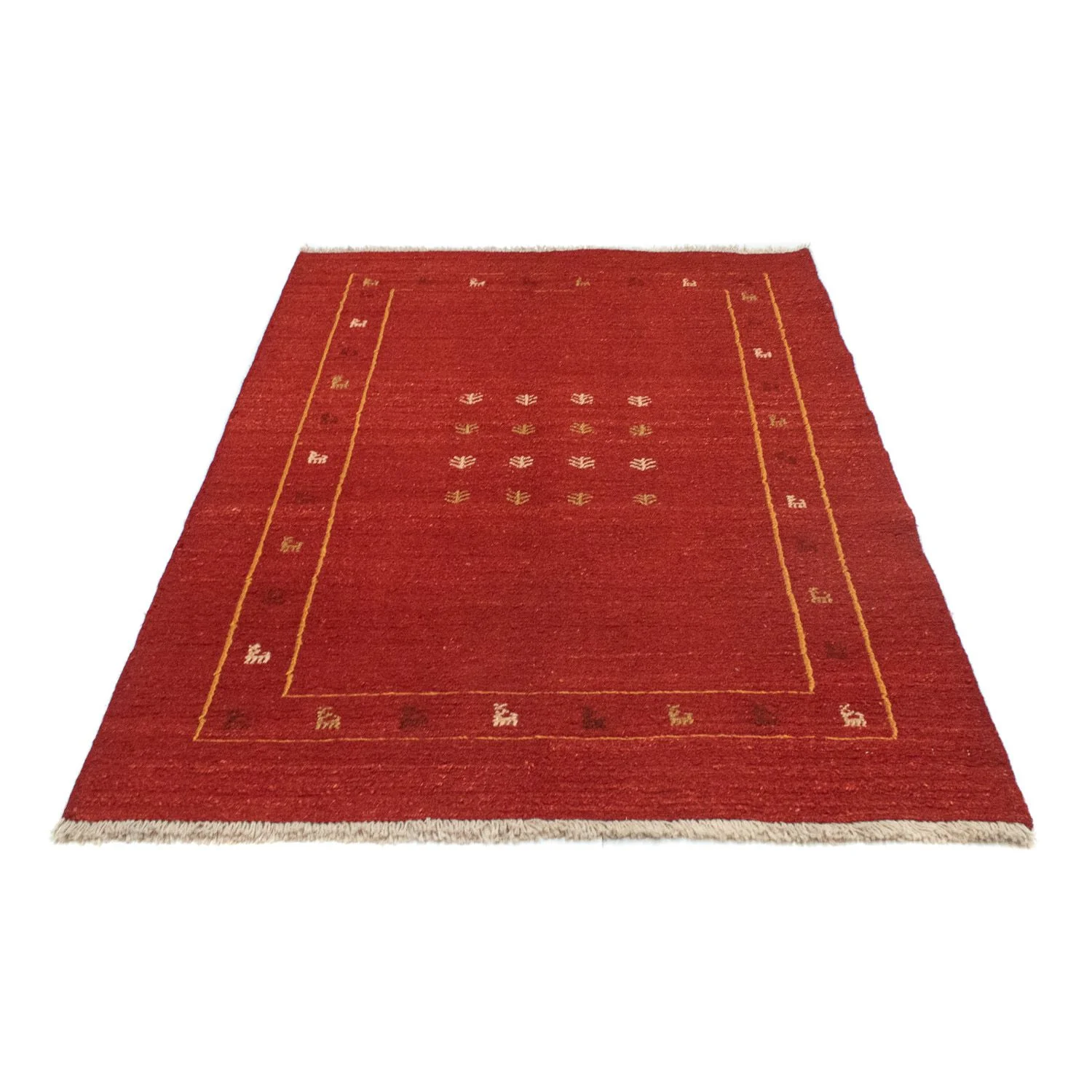 Gabbeh Teppich - Perser 178 x 120 cm - rot - Image 5