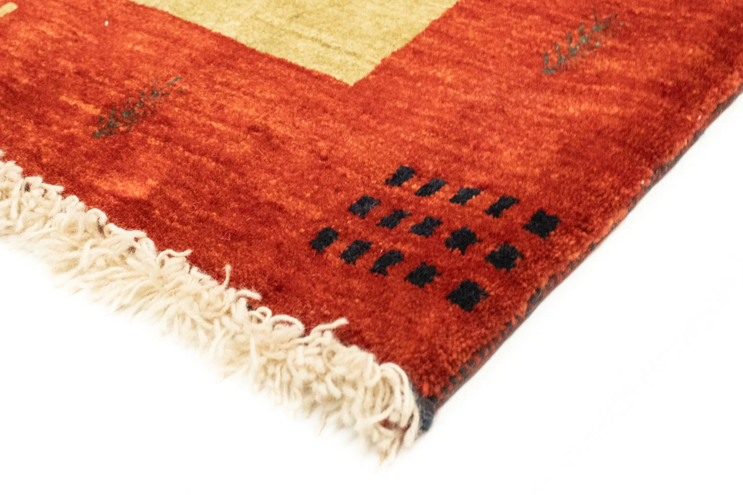 Gabbeh Teppich - Perser 181 x 127 cm - grün - Image 2