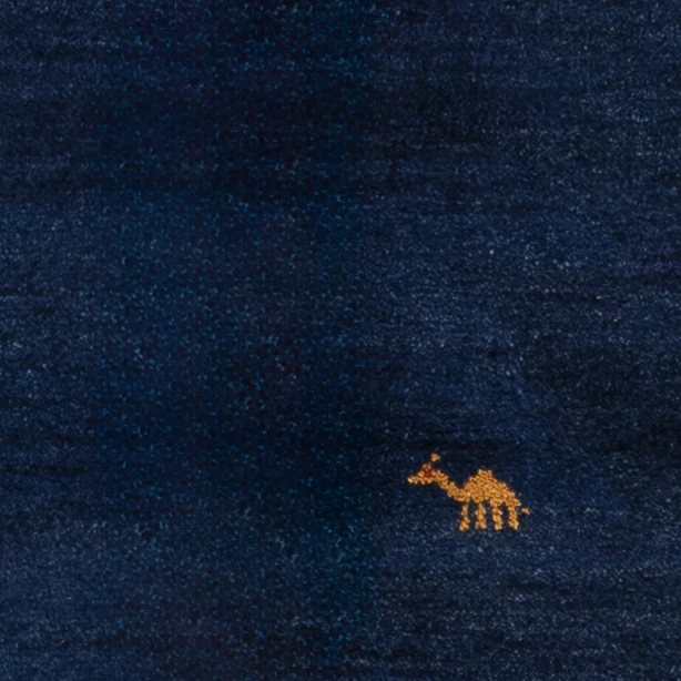 Gabbeh Teppich - Perser - 186 x 124 cm - dunkelblau - Image 2