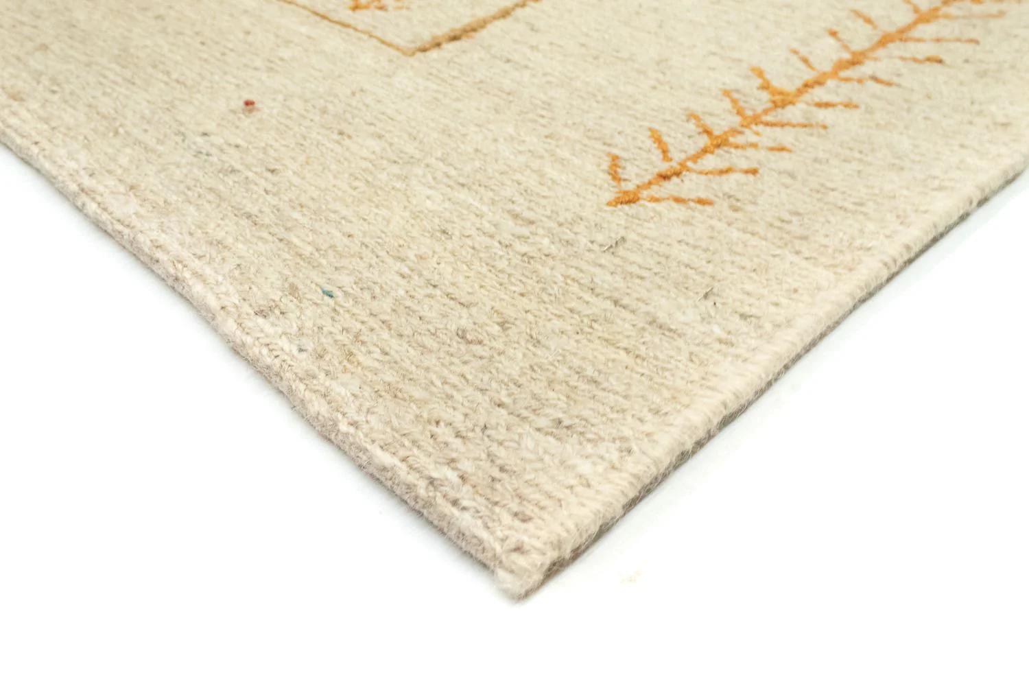 Gabbeh Teppich - Perser 188 x 139 cm - beige - Image 2