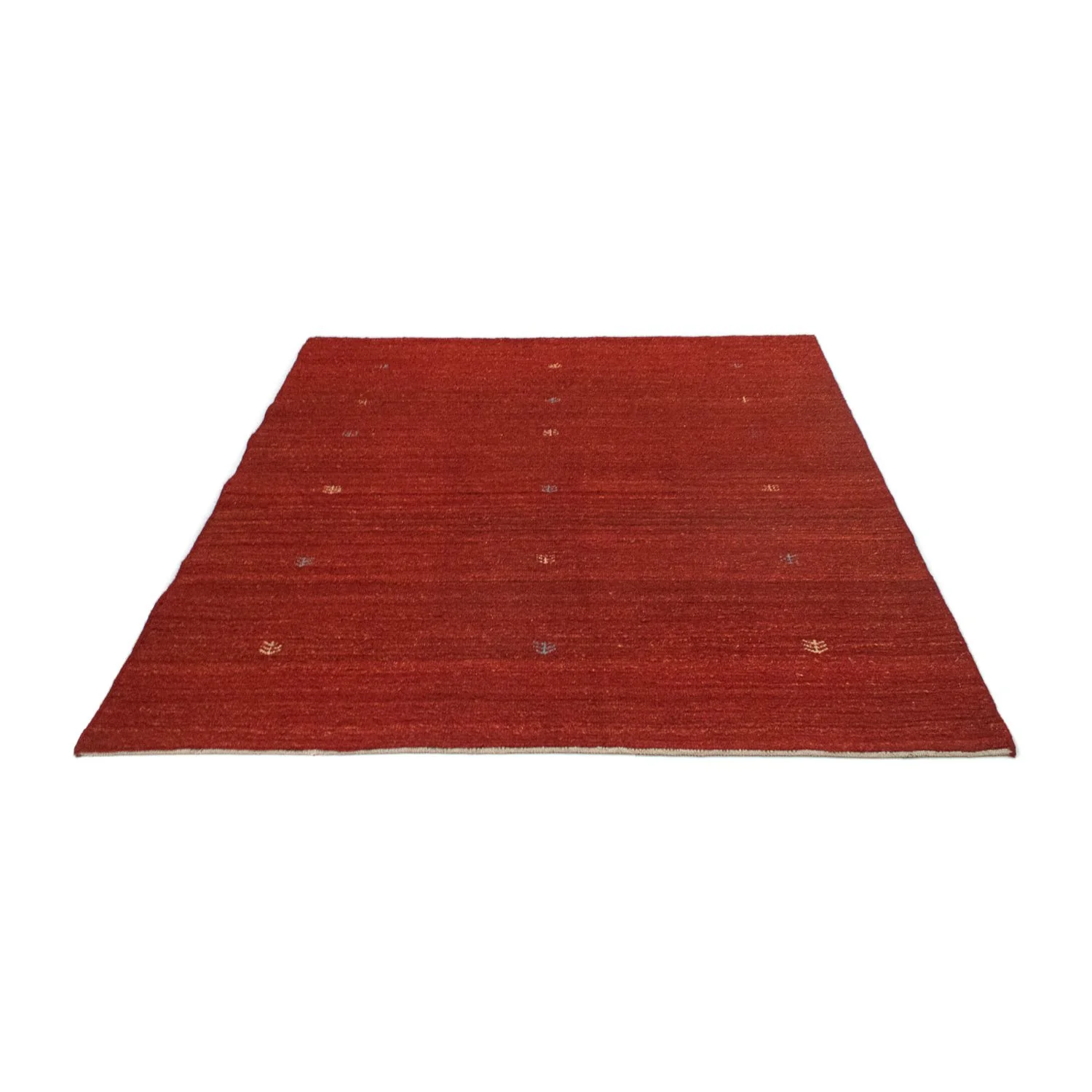 Gabbeh Teppich - Perser 189 x 152 cm - rot - Image 5